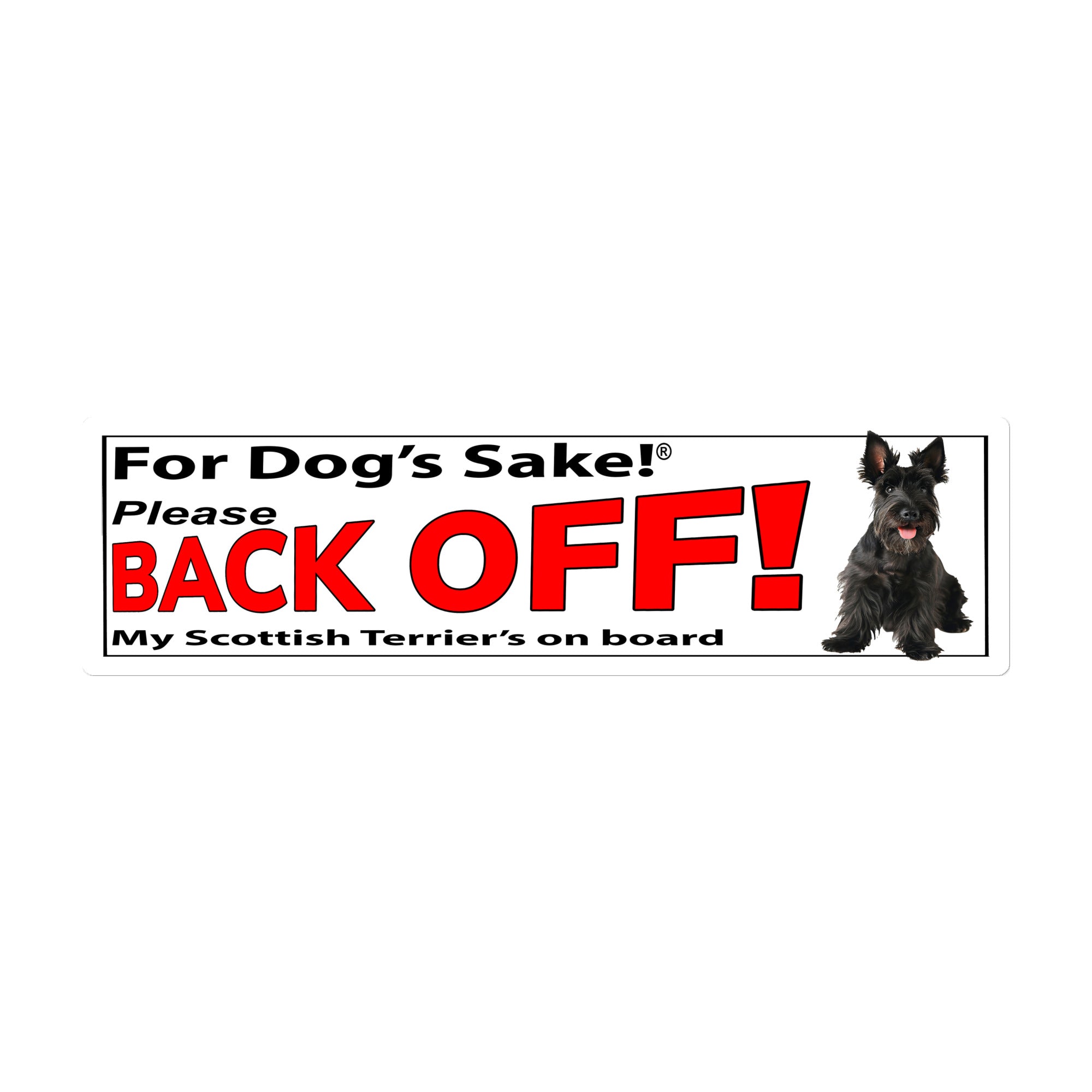 Scottish Terrier Bumper Stickers