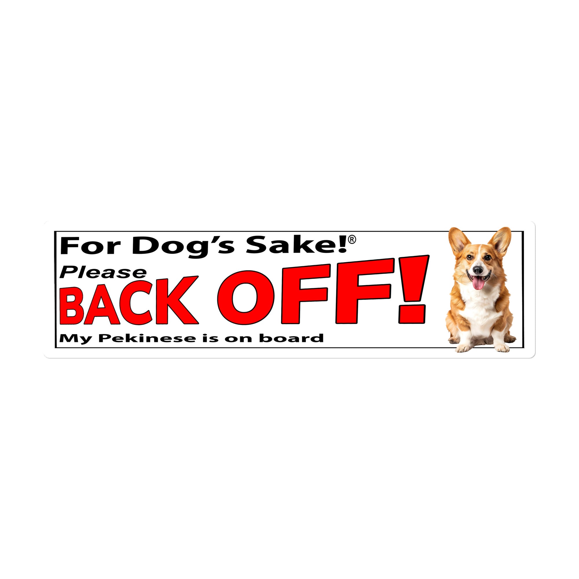 Pekingese Bumper Stickers