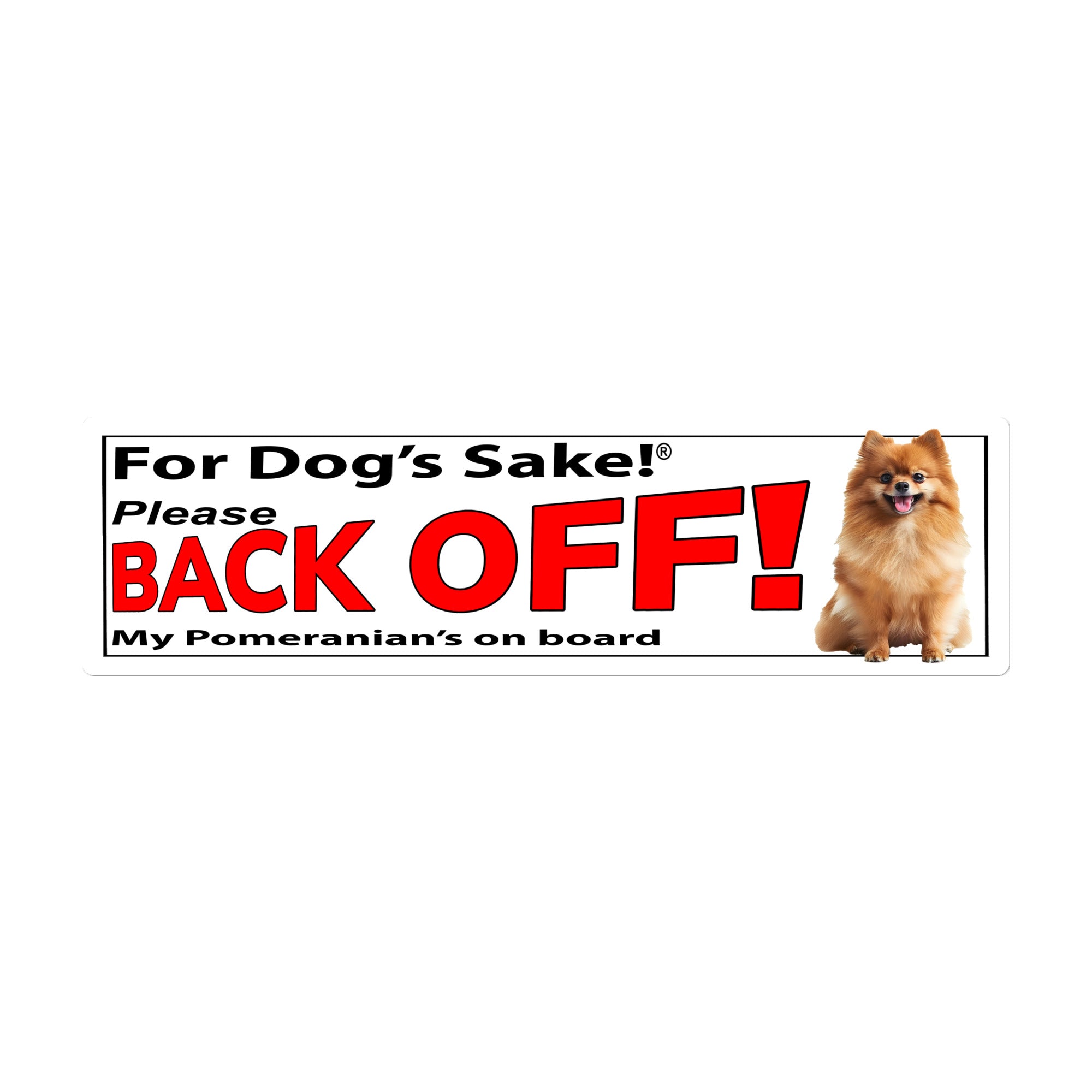 Pomeranian Bumper Stickers