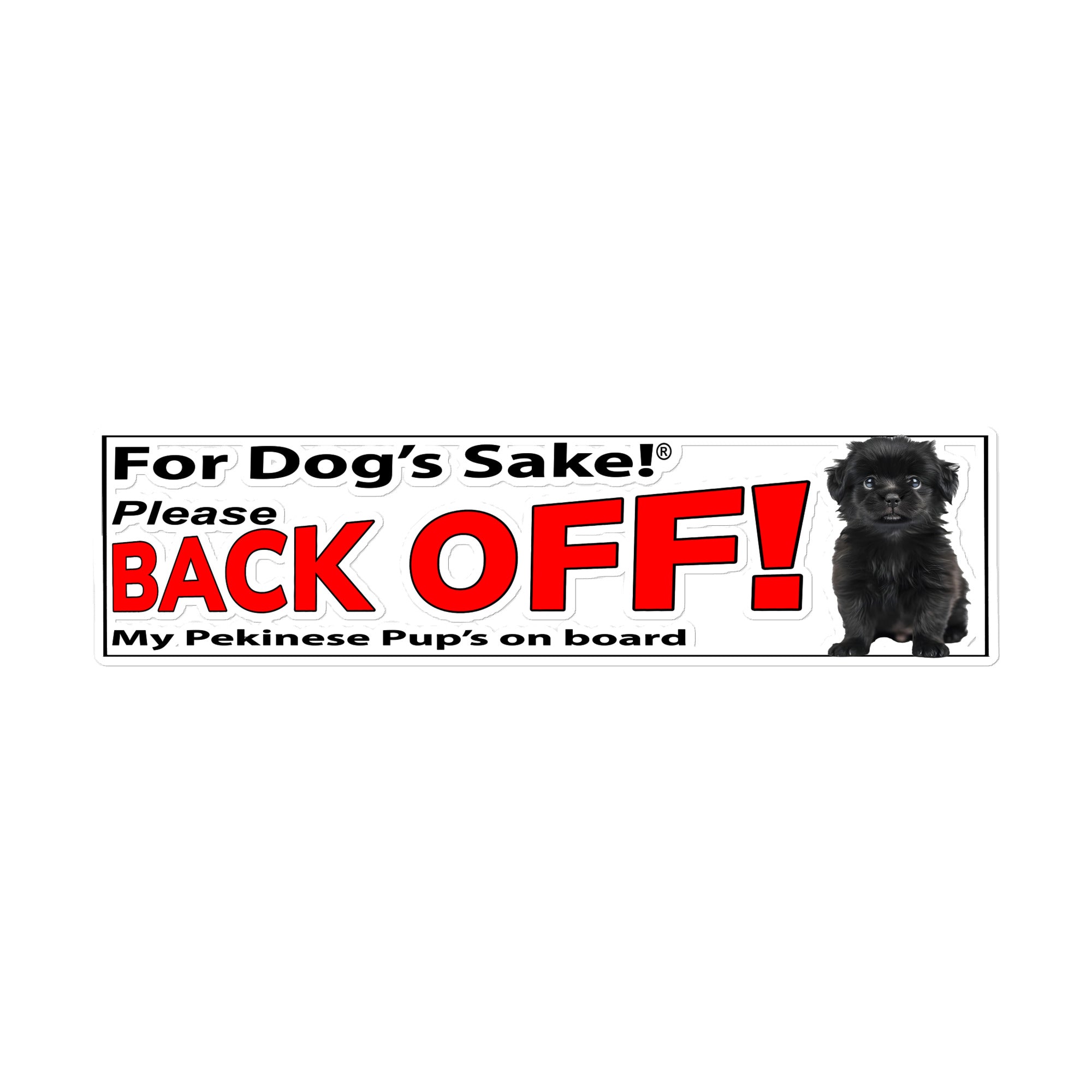 Pekingese Bumper Stickers