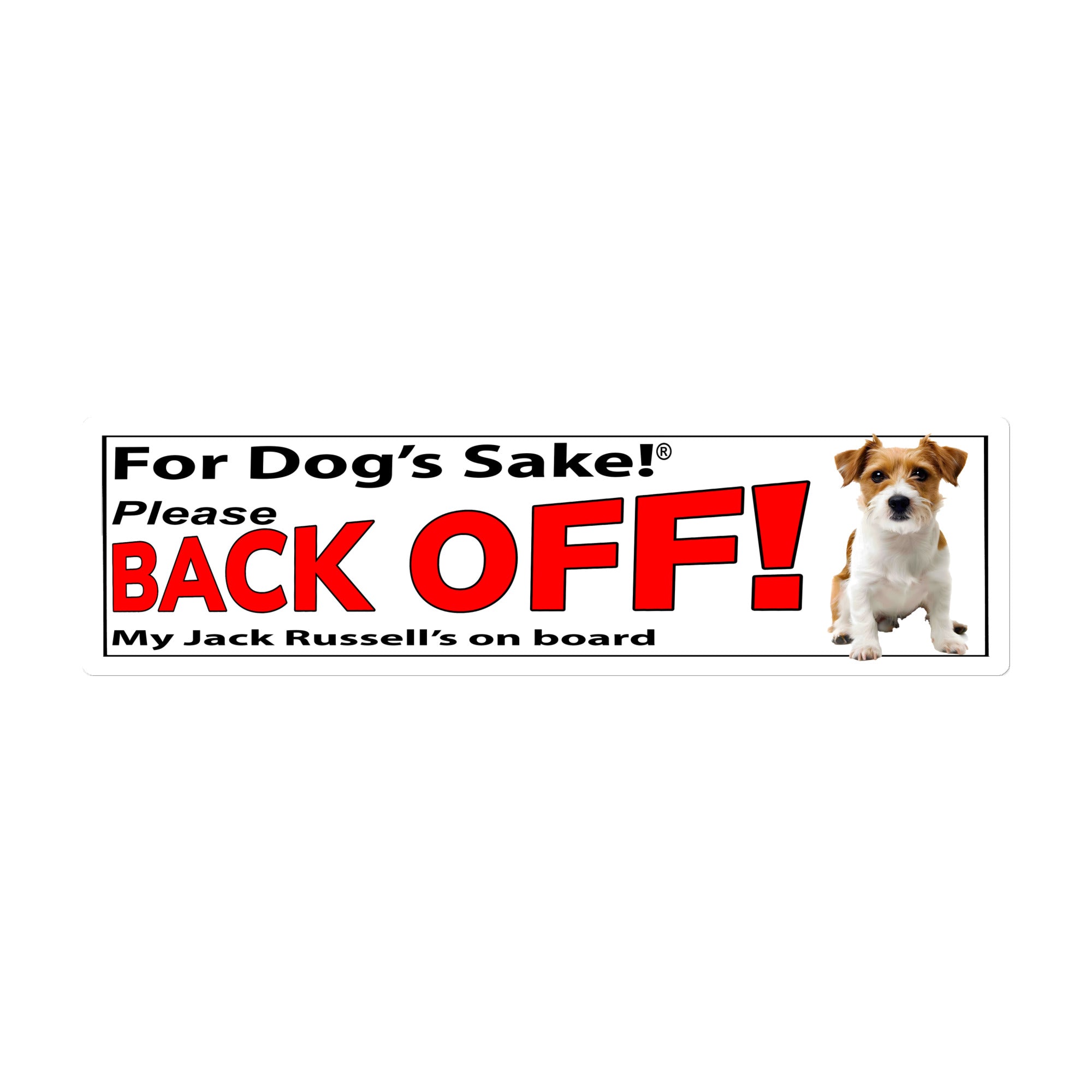 Jack Russell Bumper Stickers