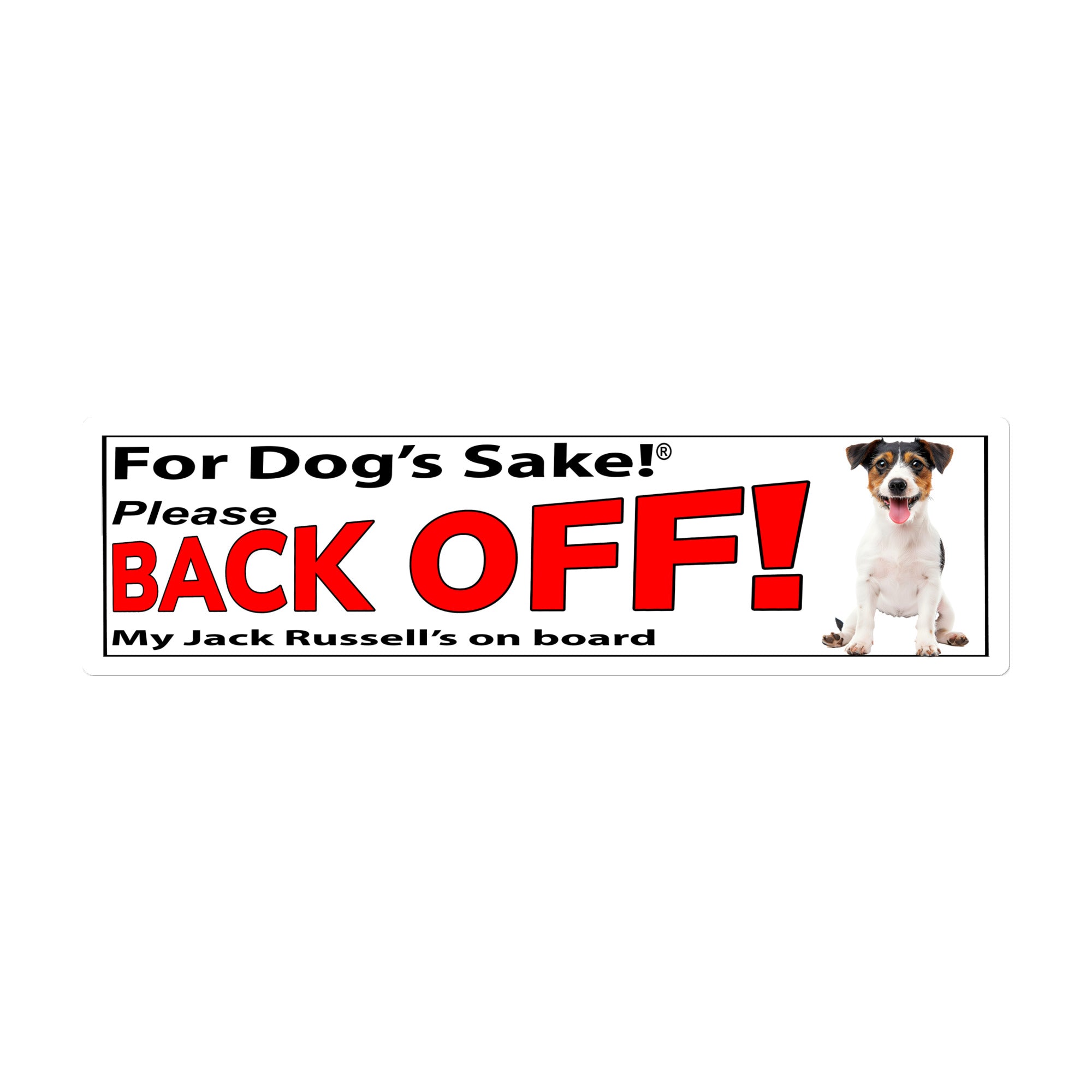 Jack Russell Bumper Stickers