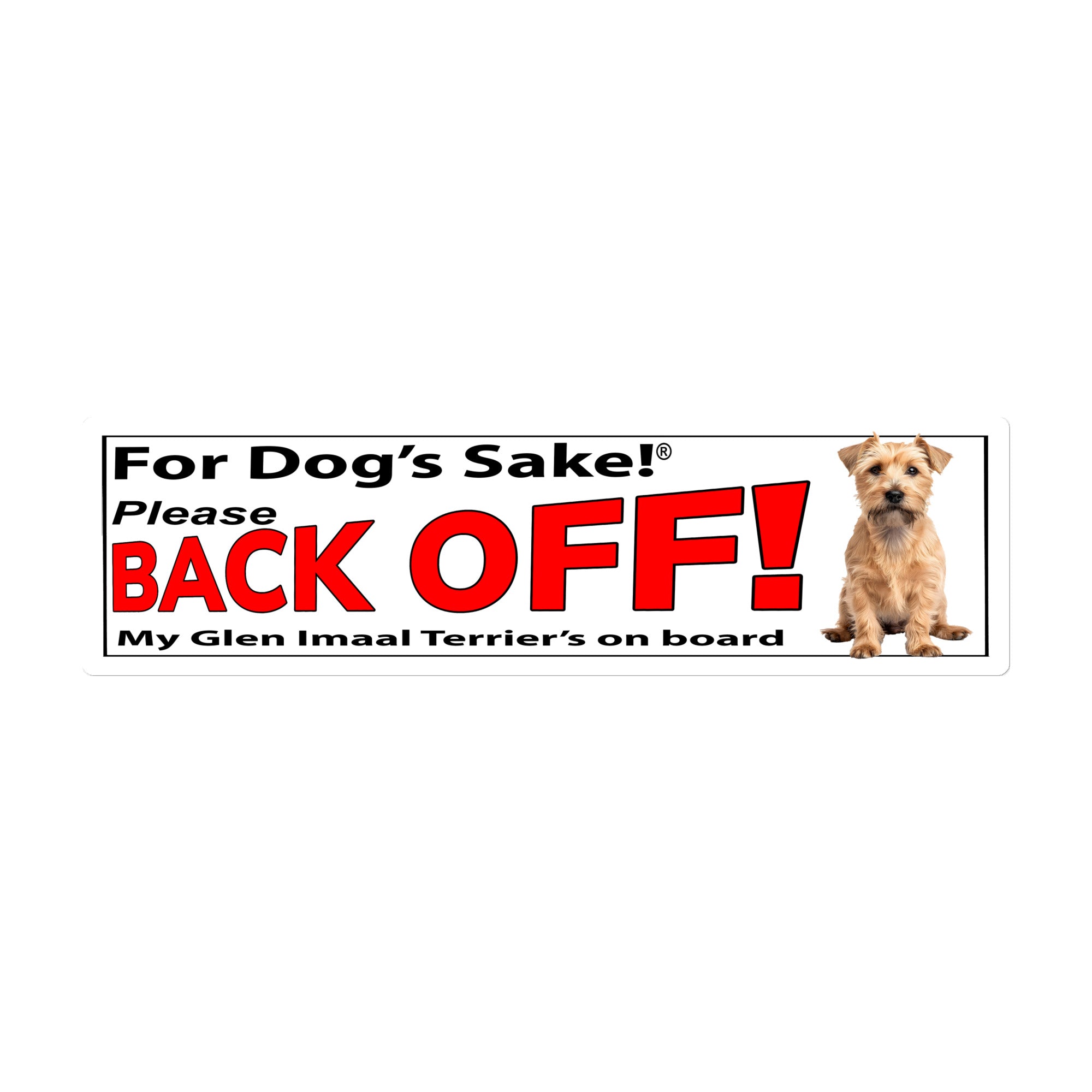 Glen of Imaal Terrier Bumper Stickers