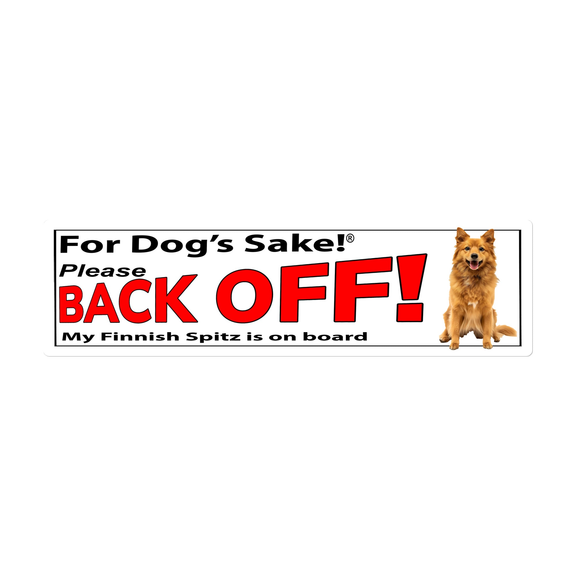 Finnish Spitz Bumper Stickers