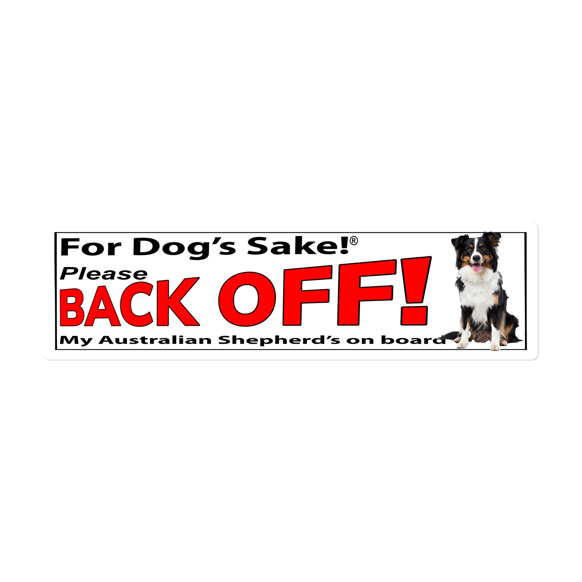 Australian Shepherd Bumper Stickers