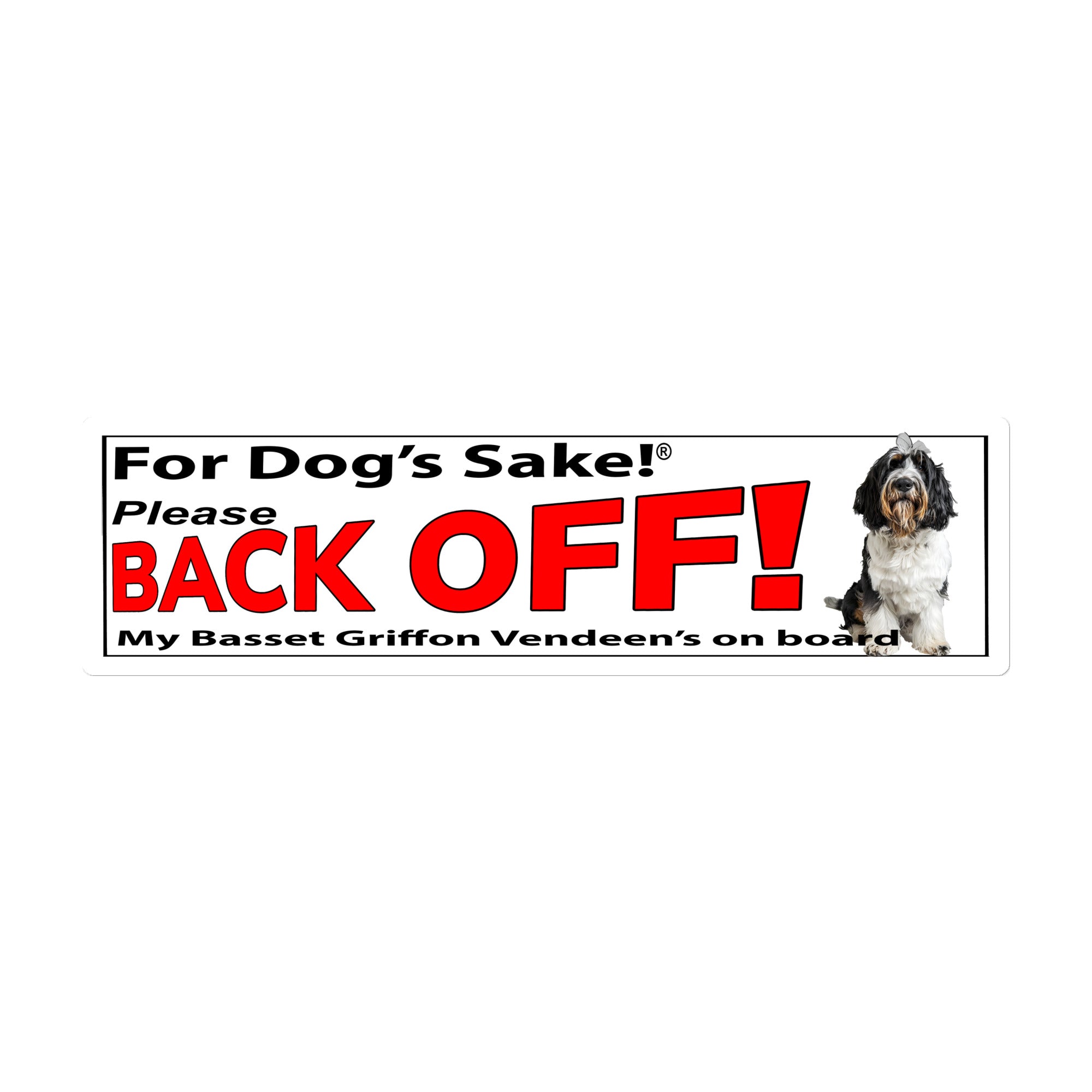 Grand Basset Griffon Vendeen Bumper Stickers