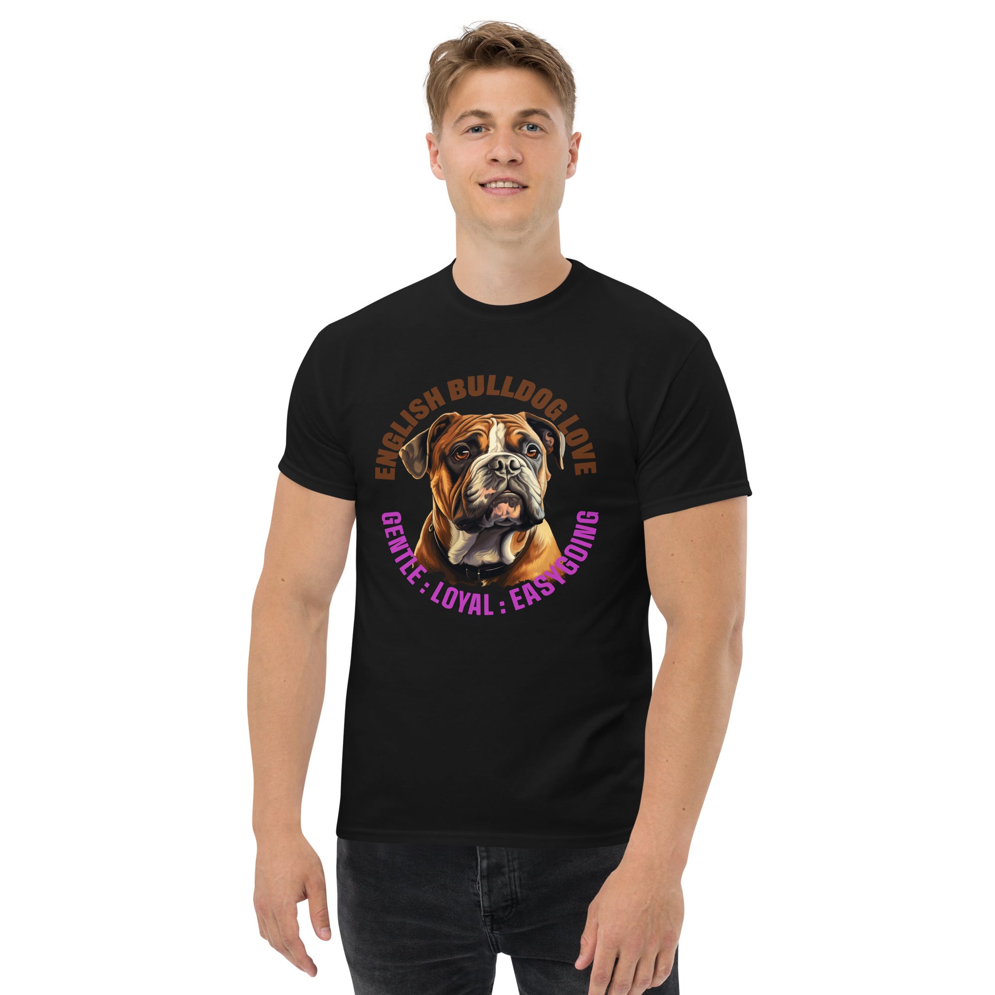 English Bulldog Men's classic tee