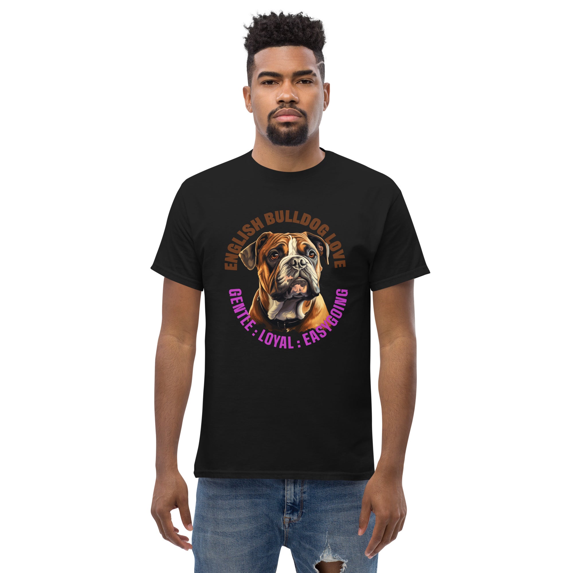 English Bulldog Men's classic tee