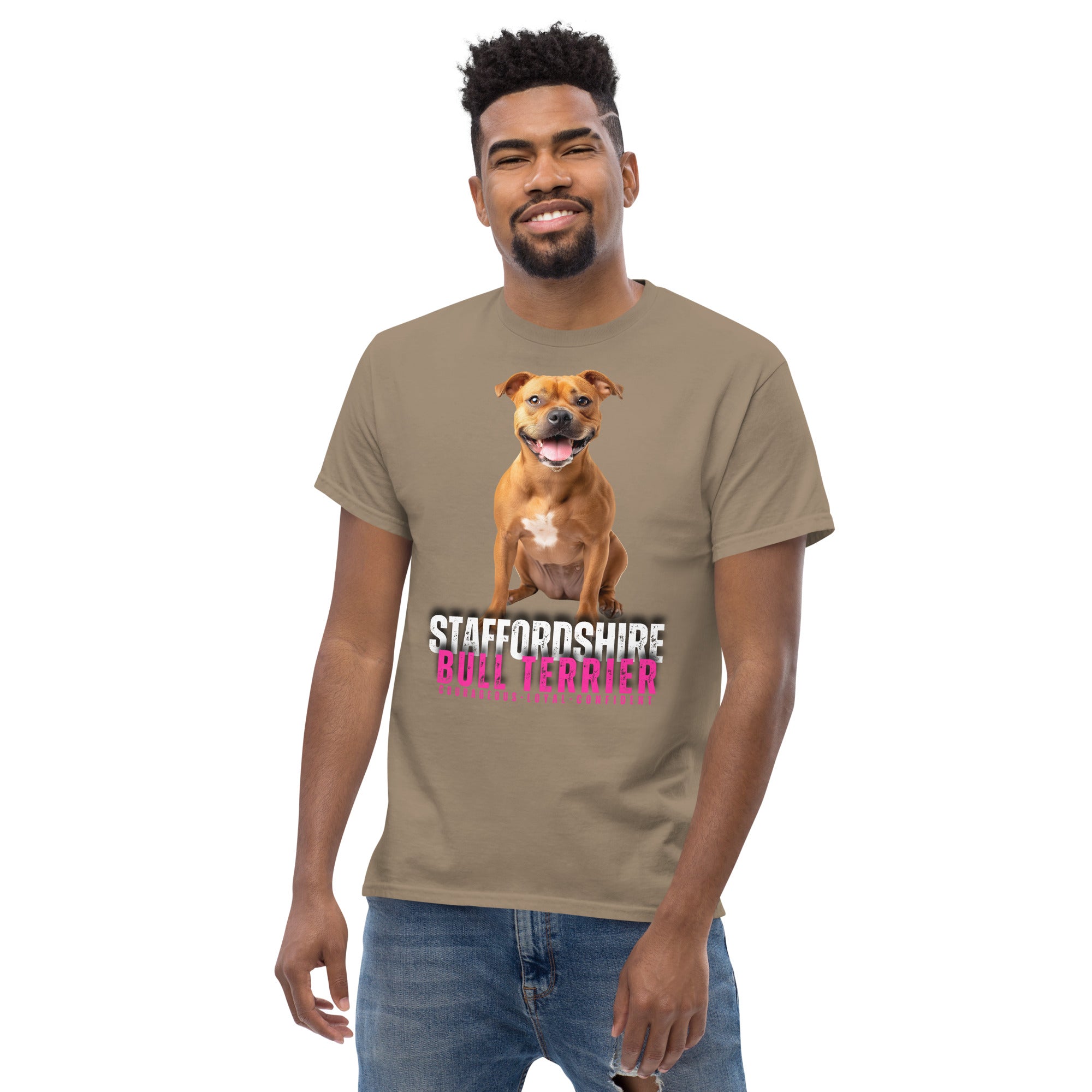 Staffordshire Bull Terrier Men's classic tee