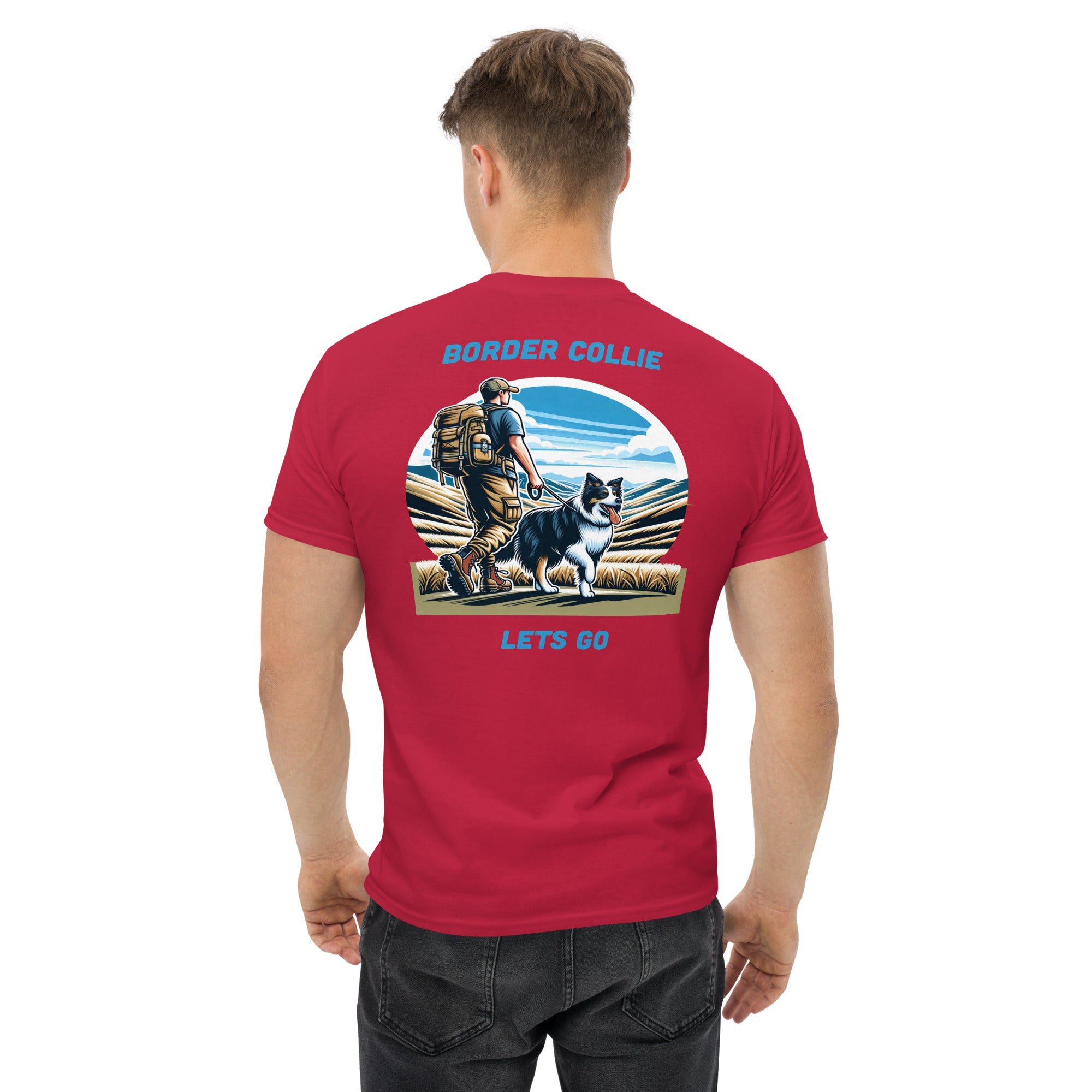 Border Collie Men's classic tee