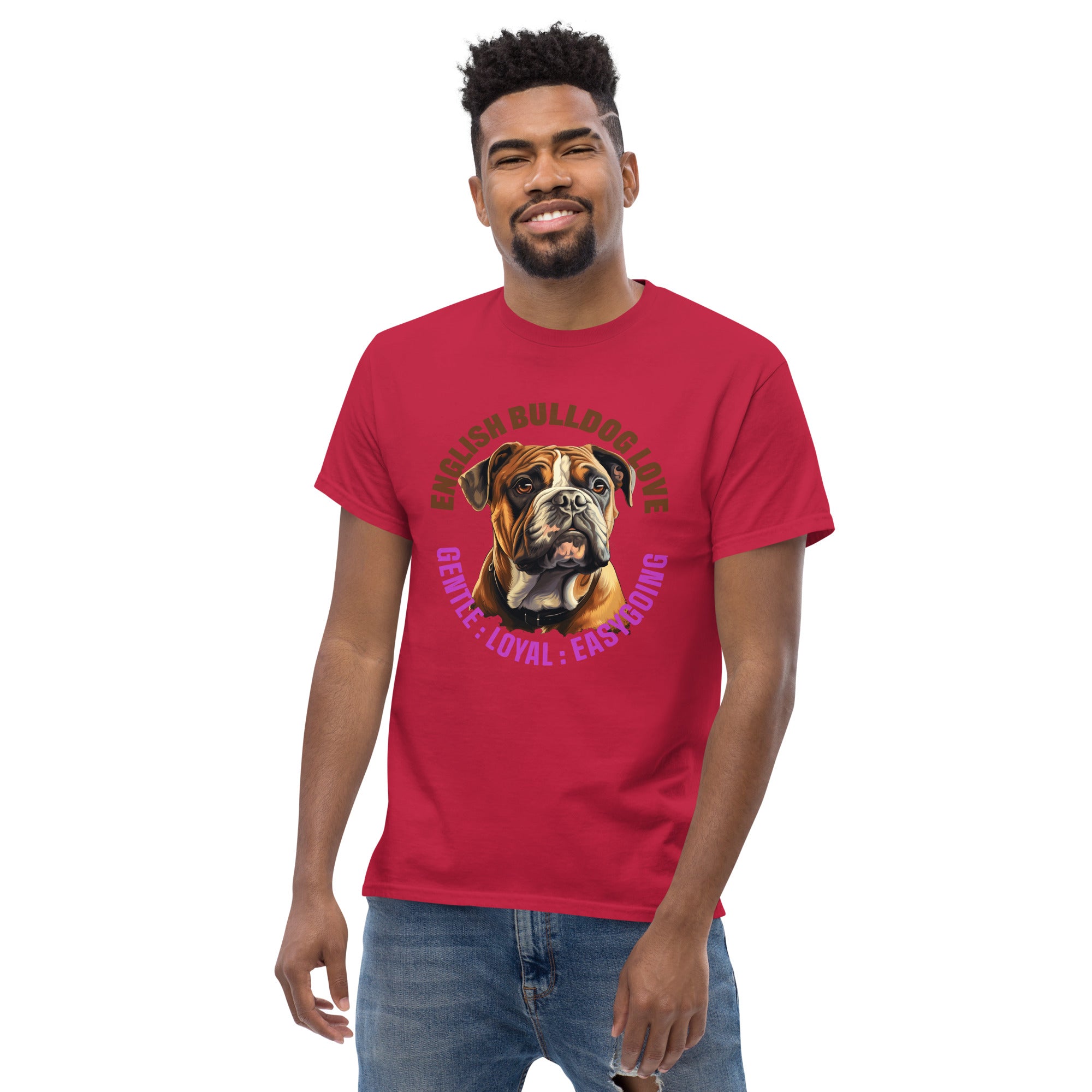 English Bulldog Men's classic tee