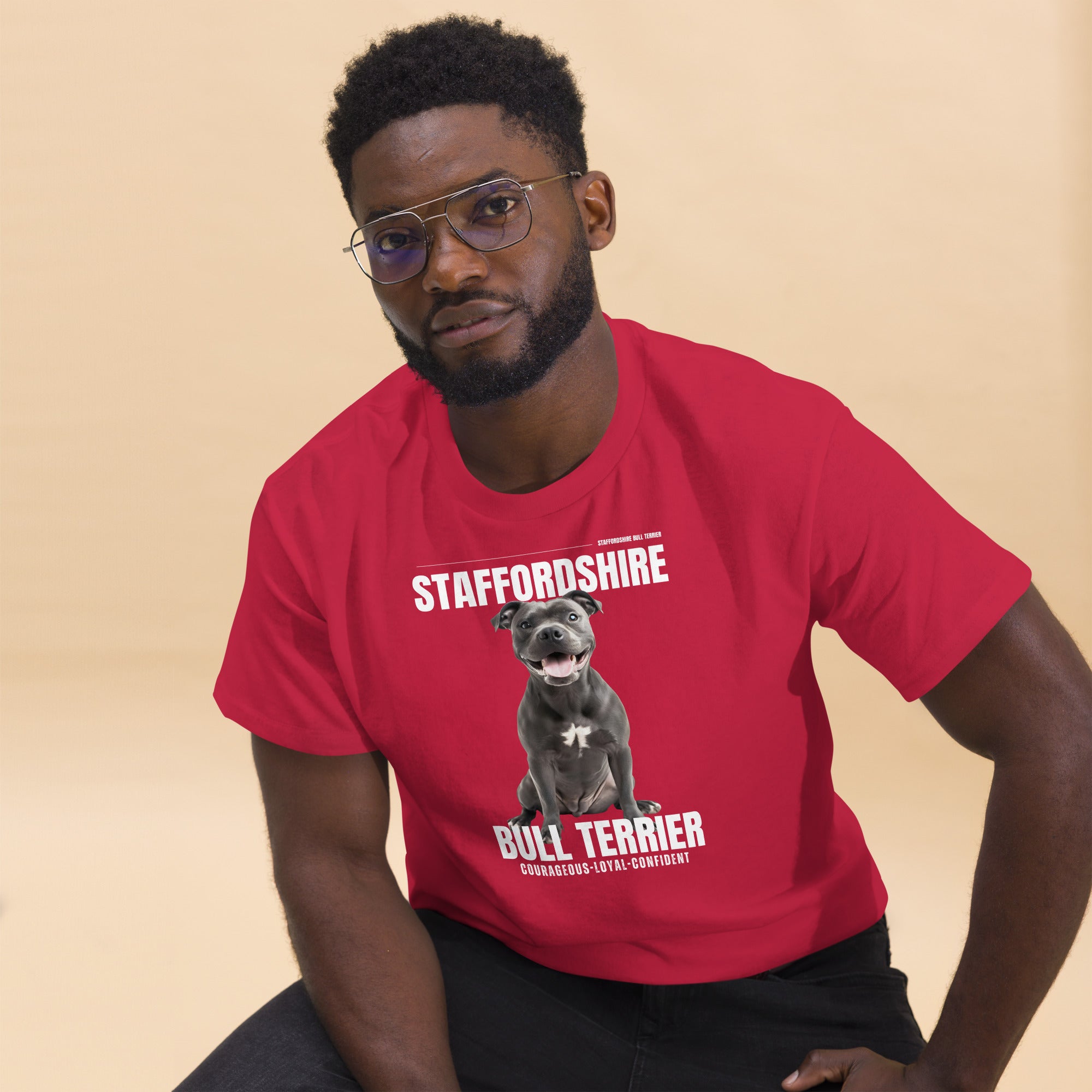 Staffordshire Bull Terrier Men's classic tee