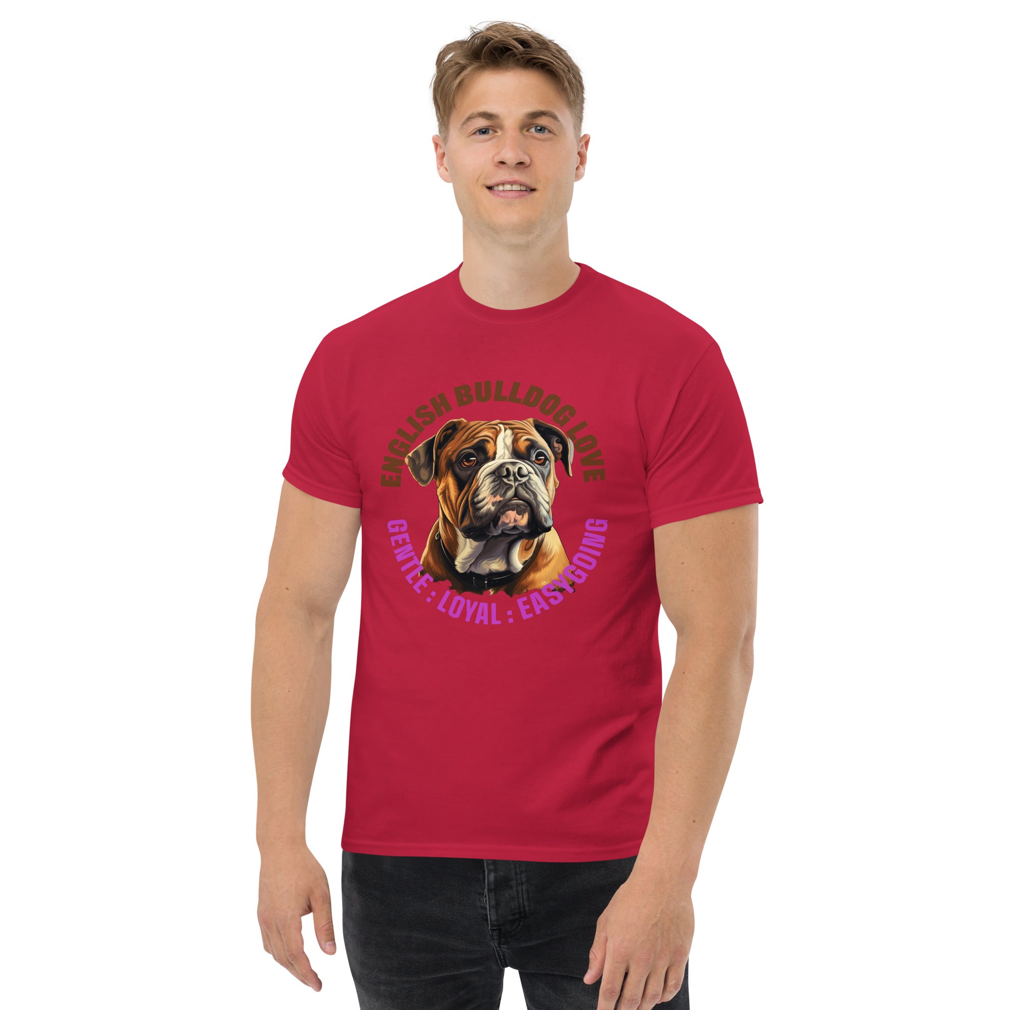 English Bulldog Men's classic tee