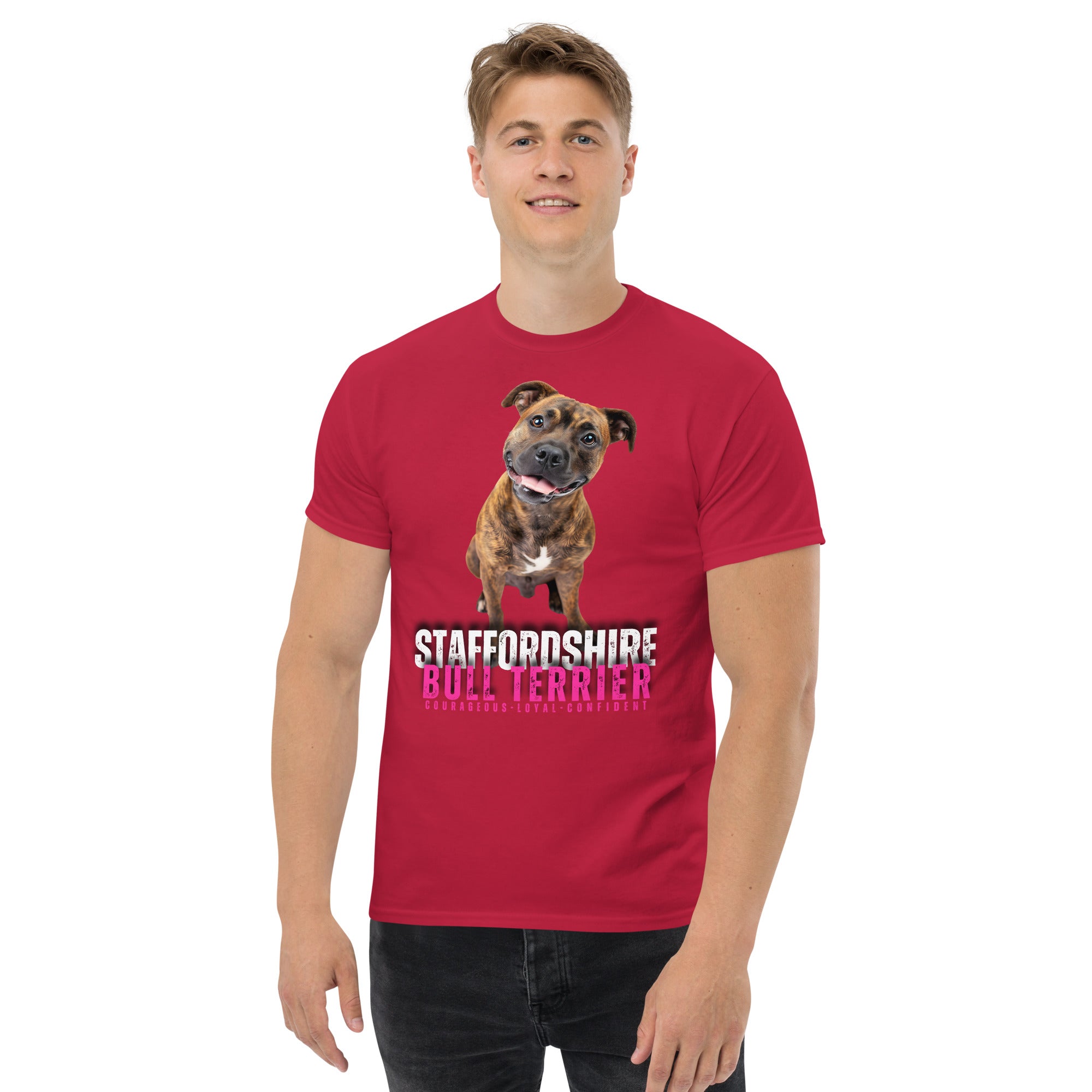 Staffordshire Bull Terrier Men's classic tee