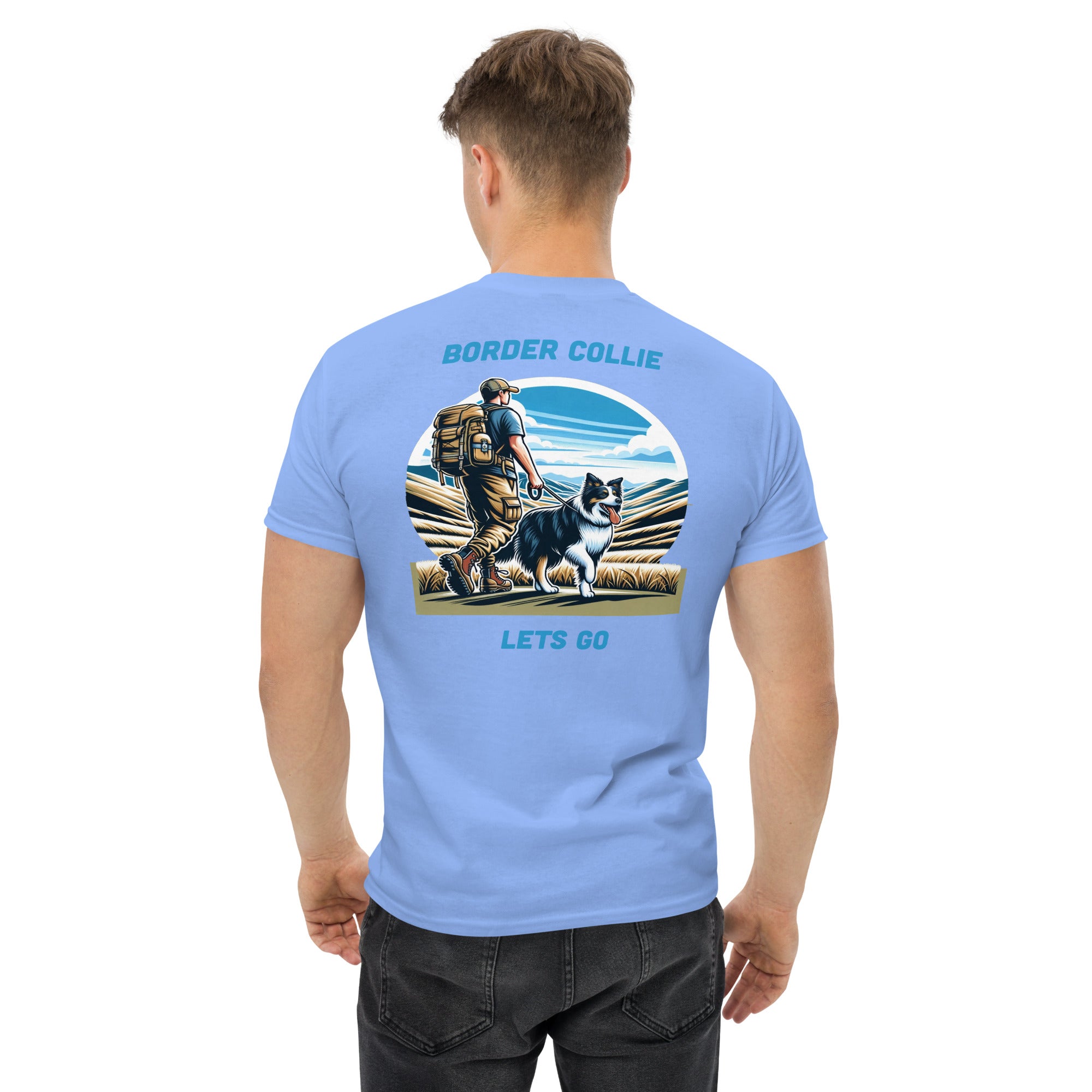 Border Collie Men's classic tee