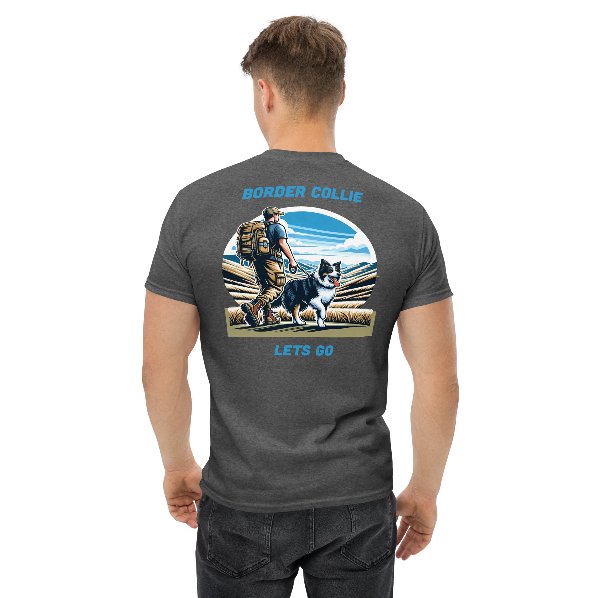 Border Collie Men's classic tee