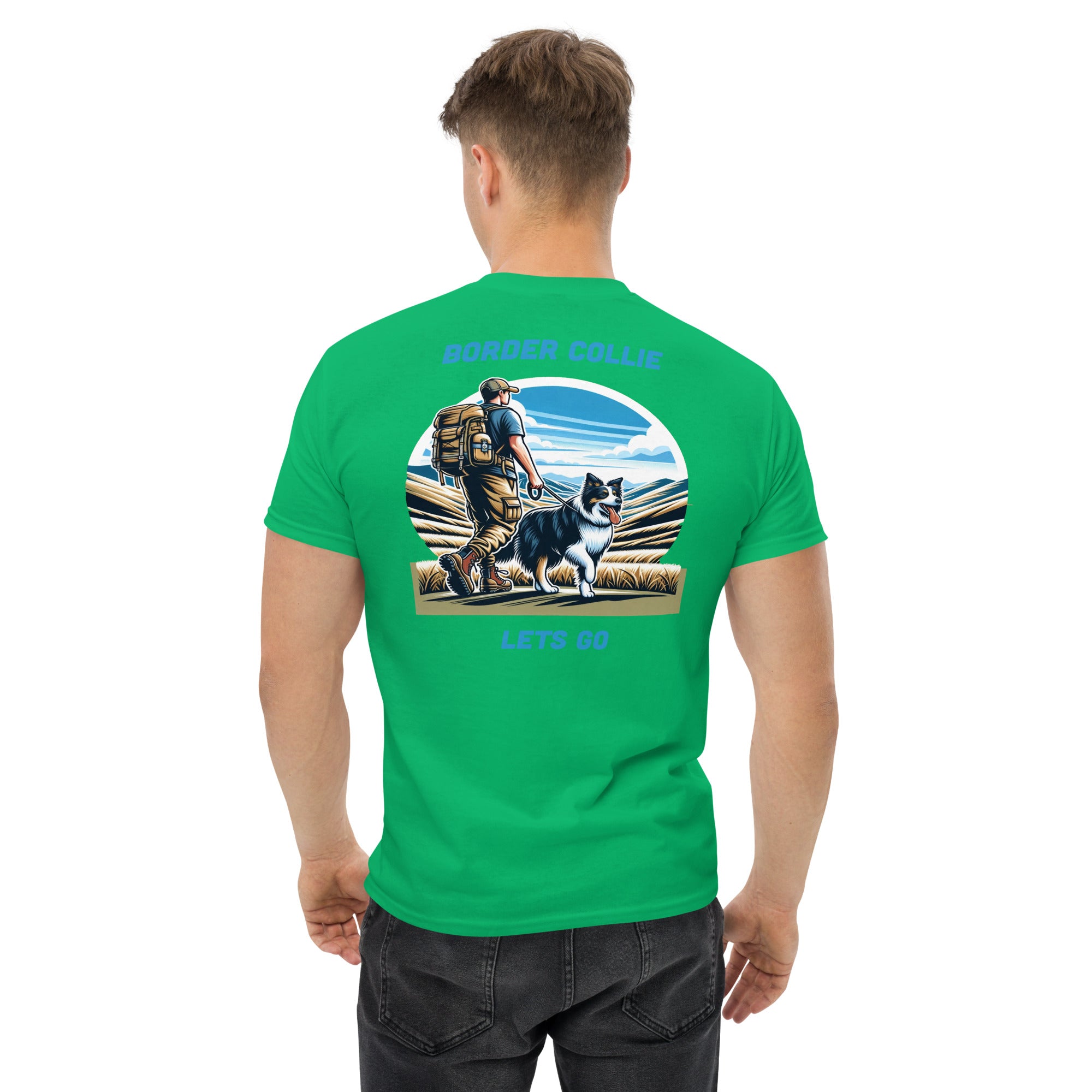 Border Collie Men's classic tee