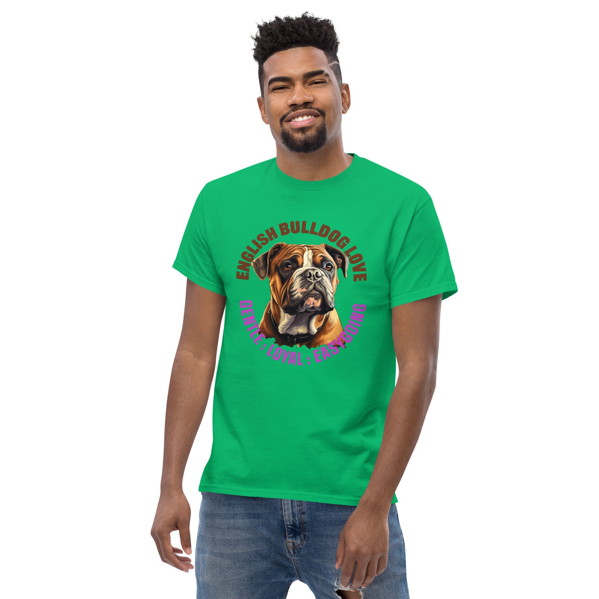 English Bulldog Men's classic tee