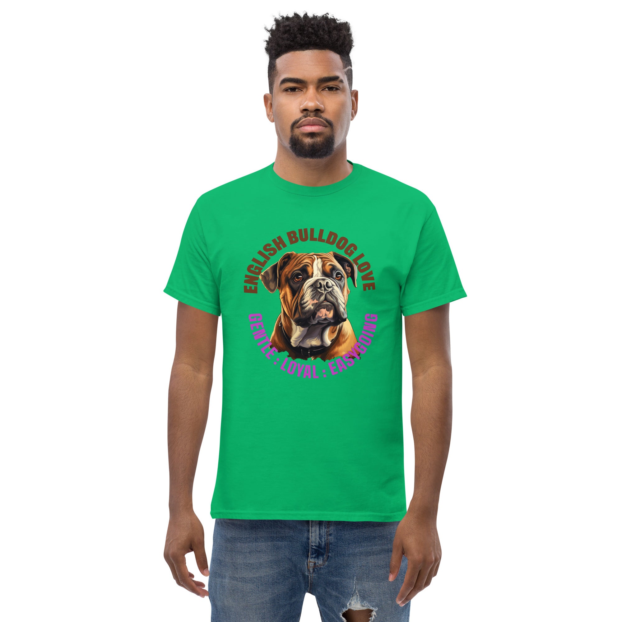 English Bulldog Men's classic tee