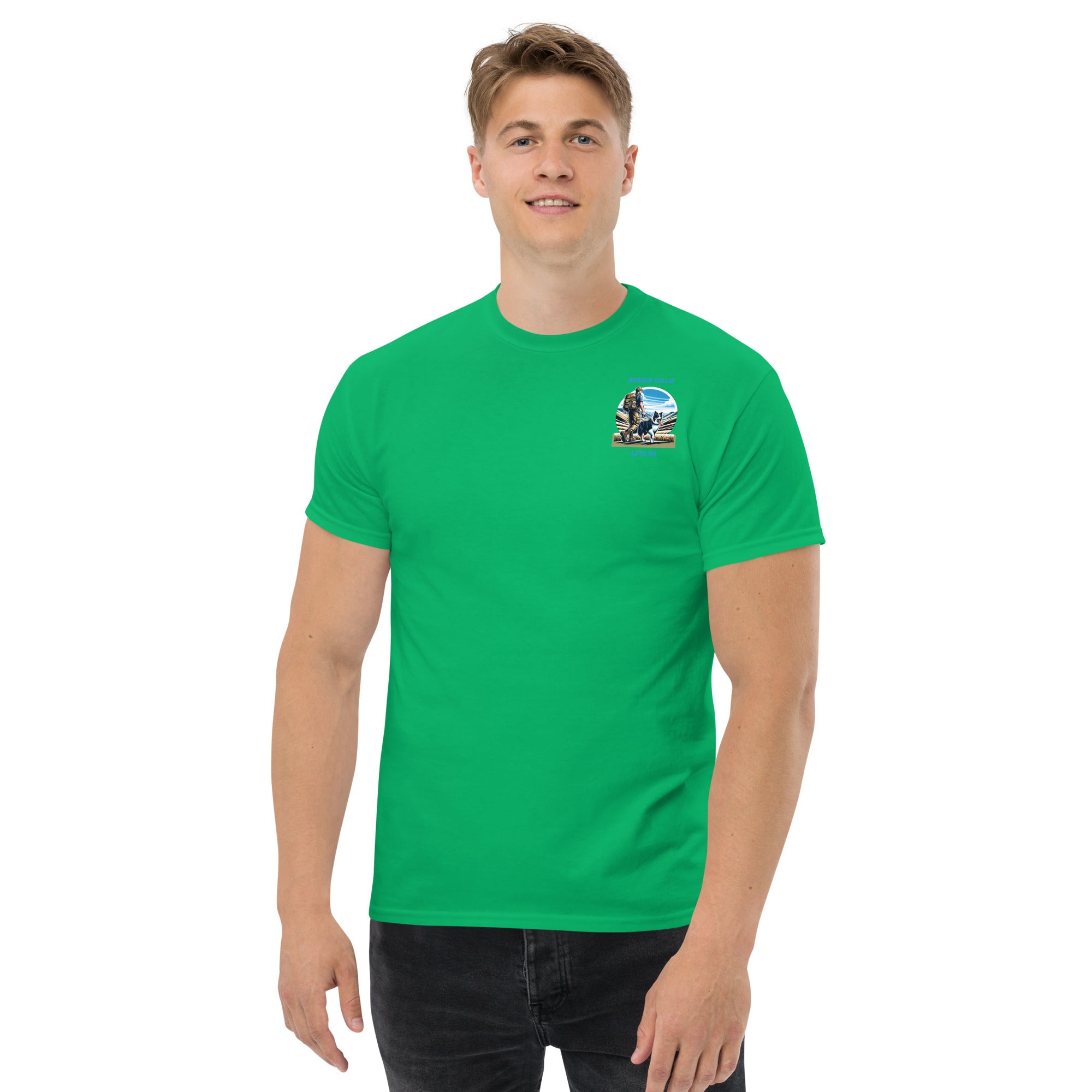 Border Collie Men's classic tee