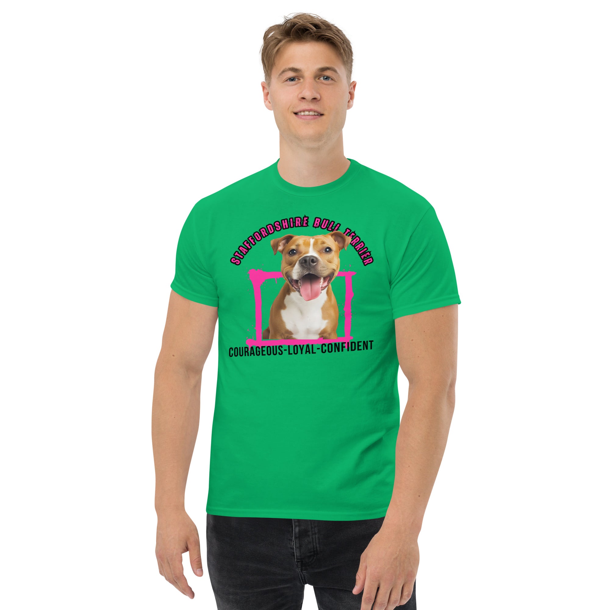 Staffordshire Bull Terrier Men's classic tee