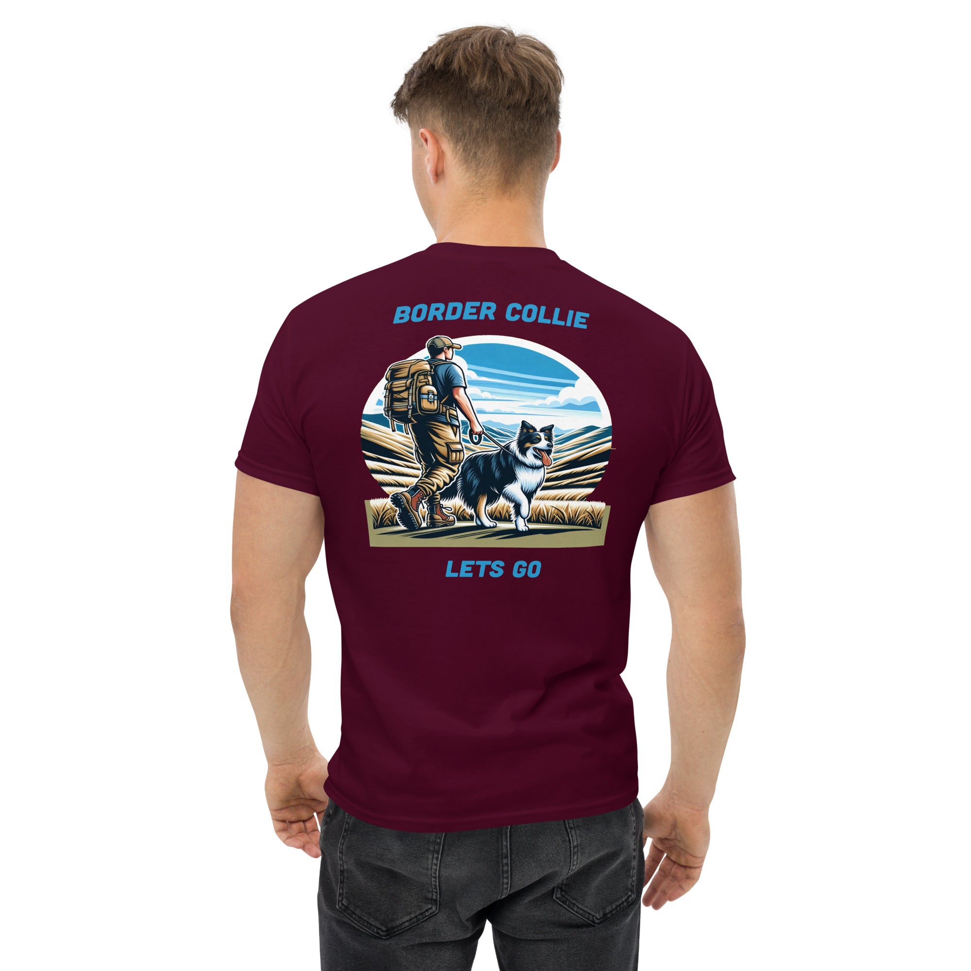 Border Collie Men's classic tee