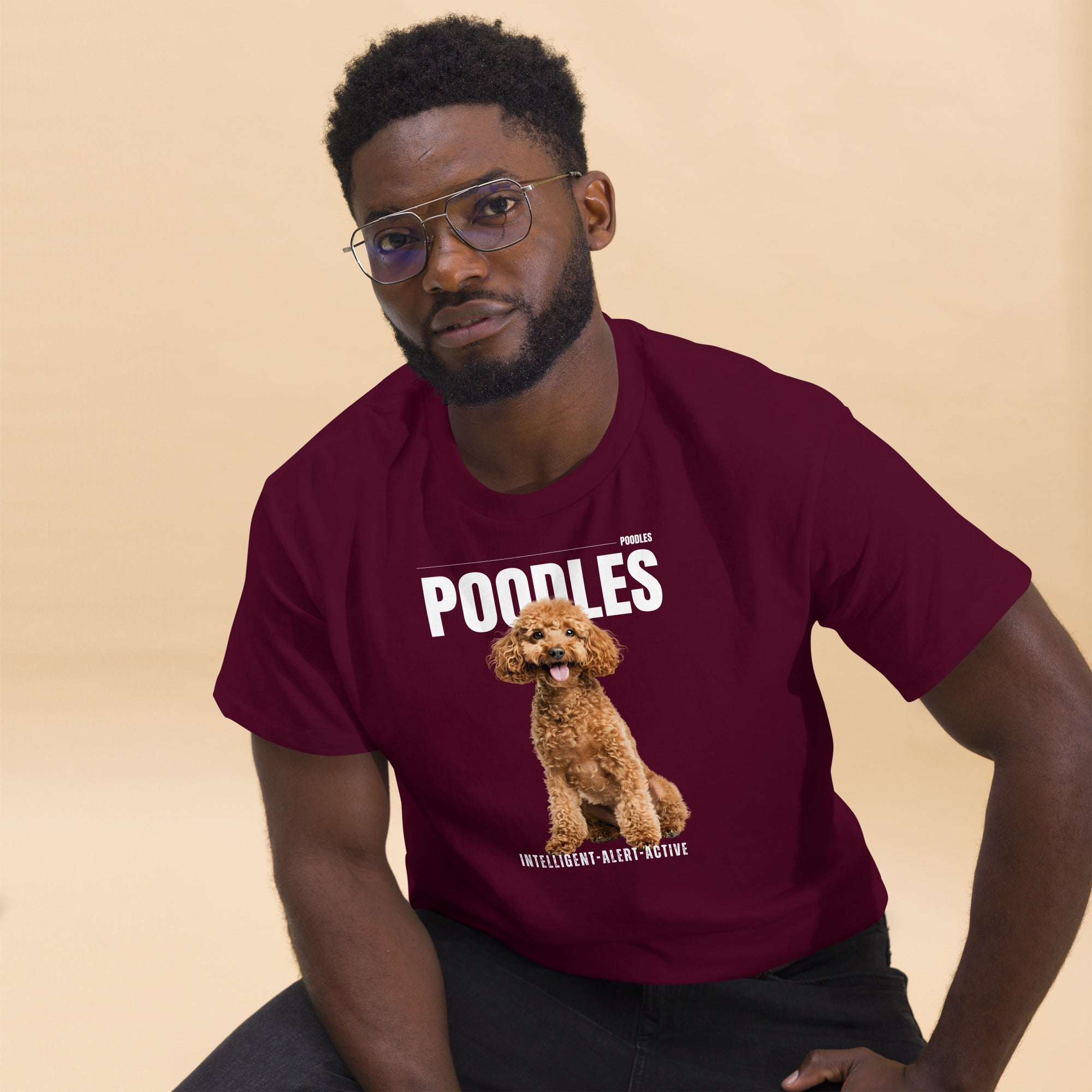 Poodle Men's classic tee