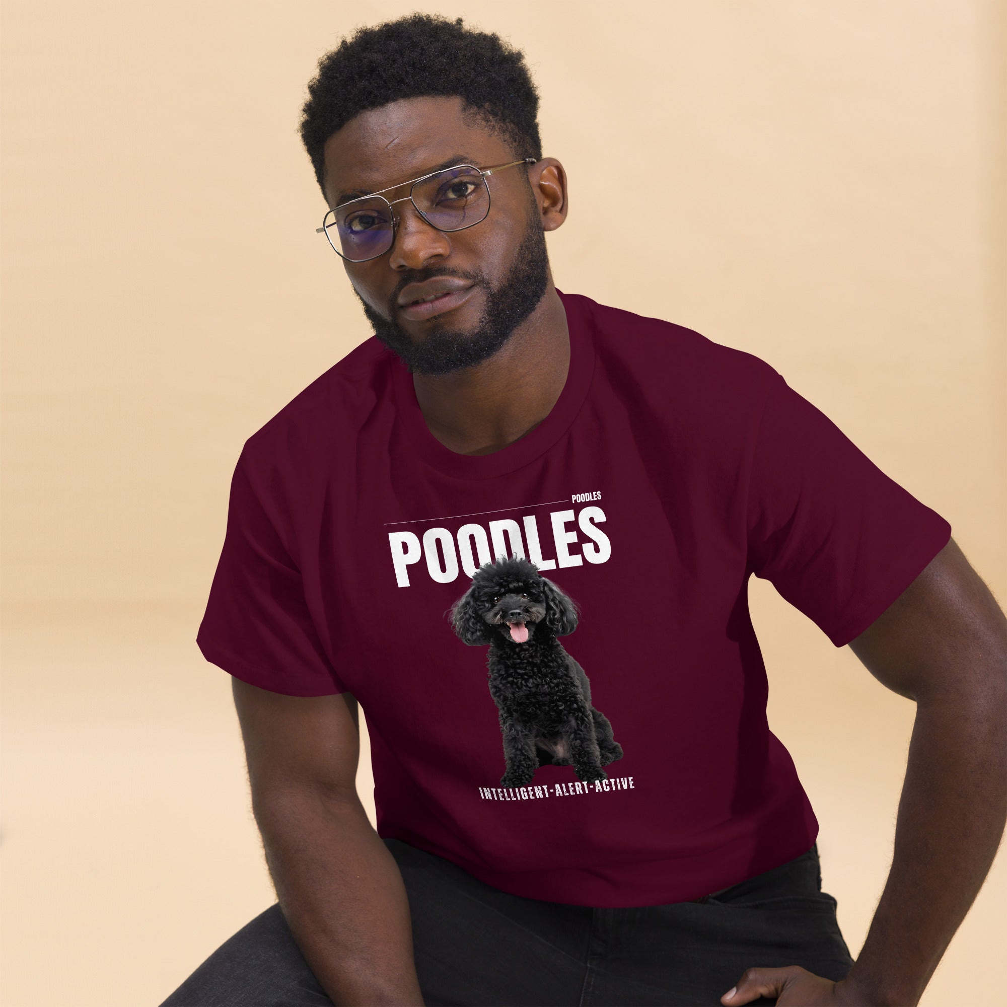 Poodle Men's classic tee