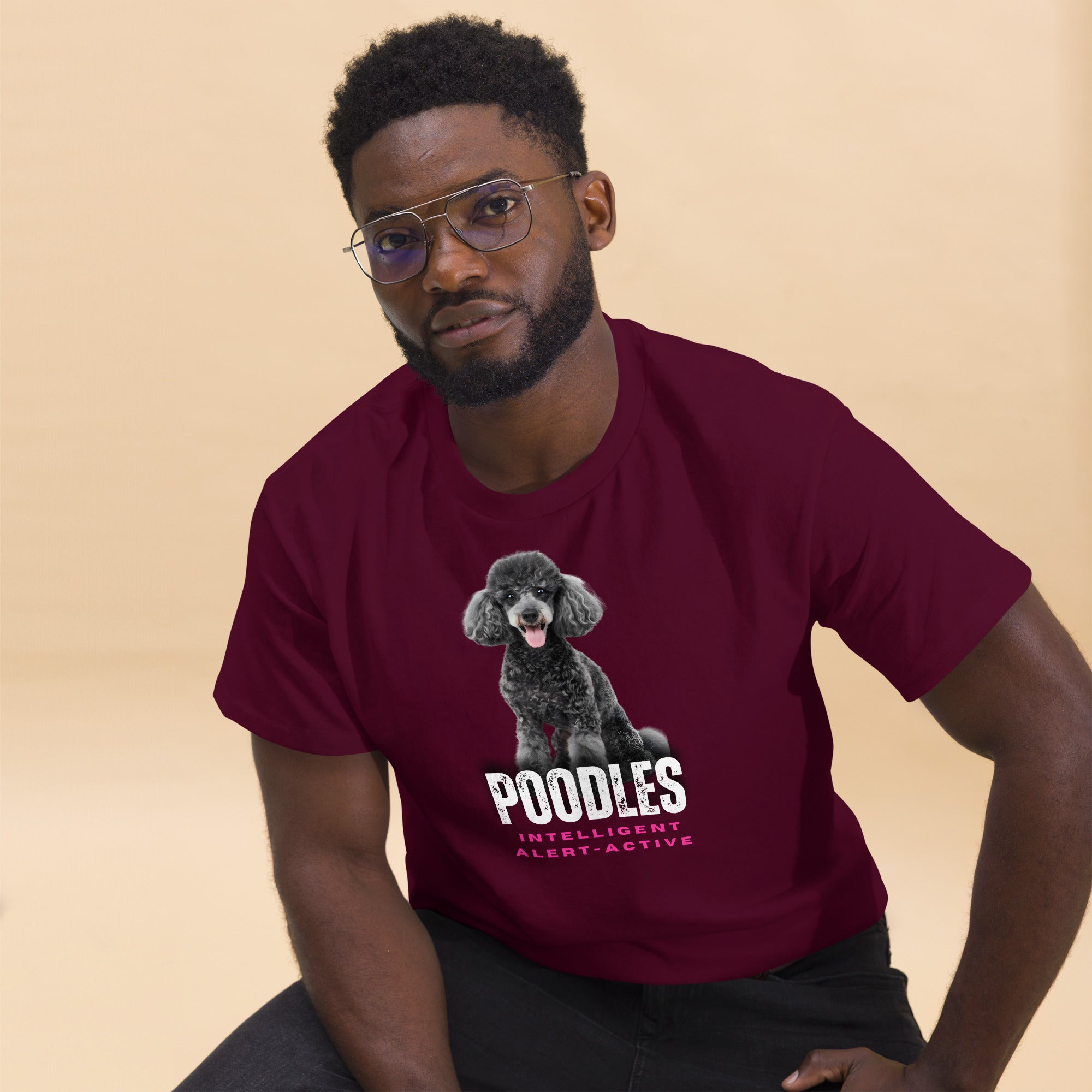 Poodle Men's classic tee