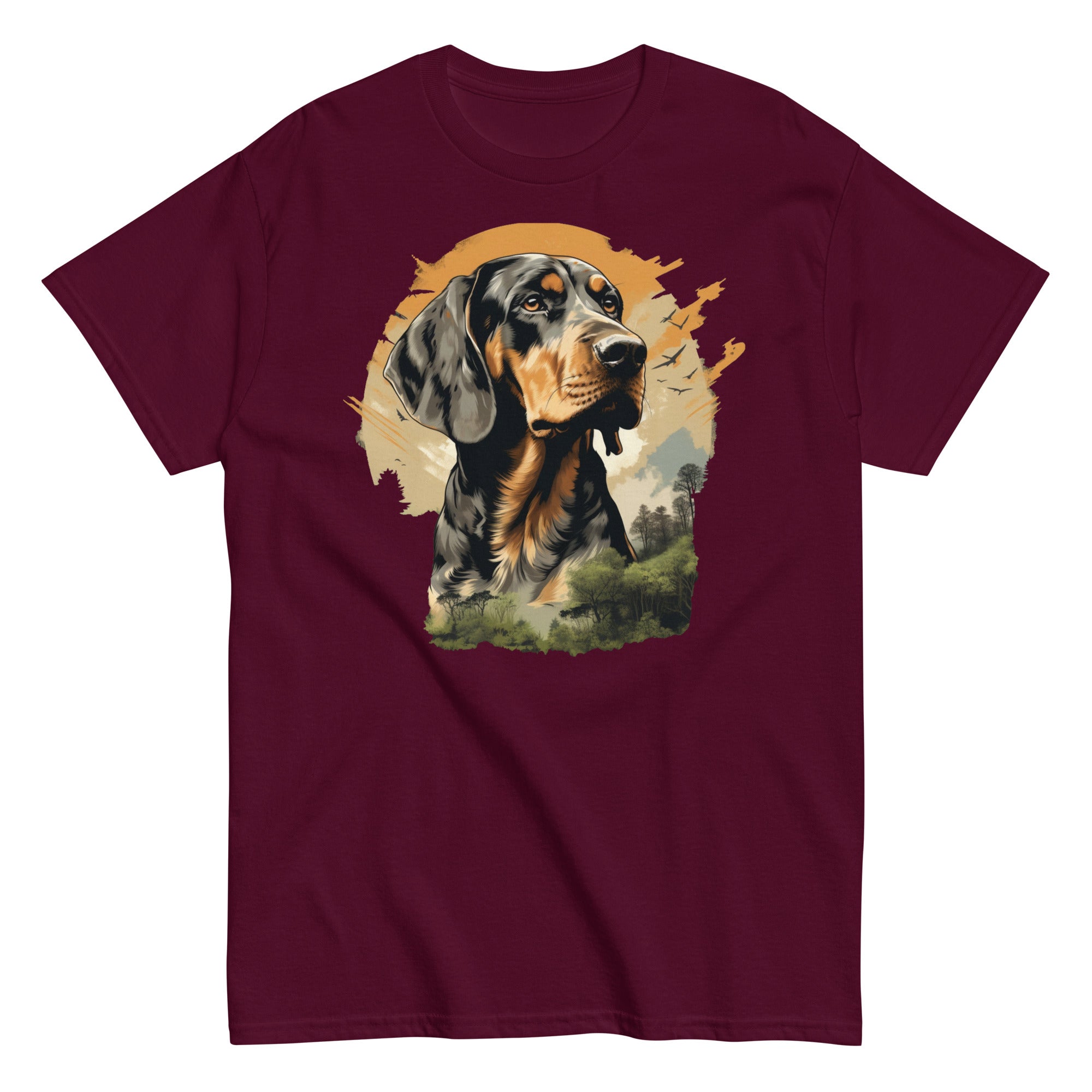 American English Coonhound Men's classic tee