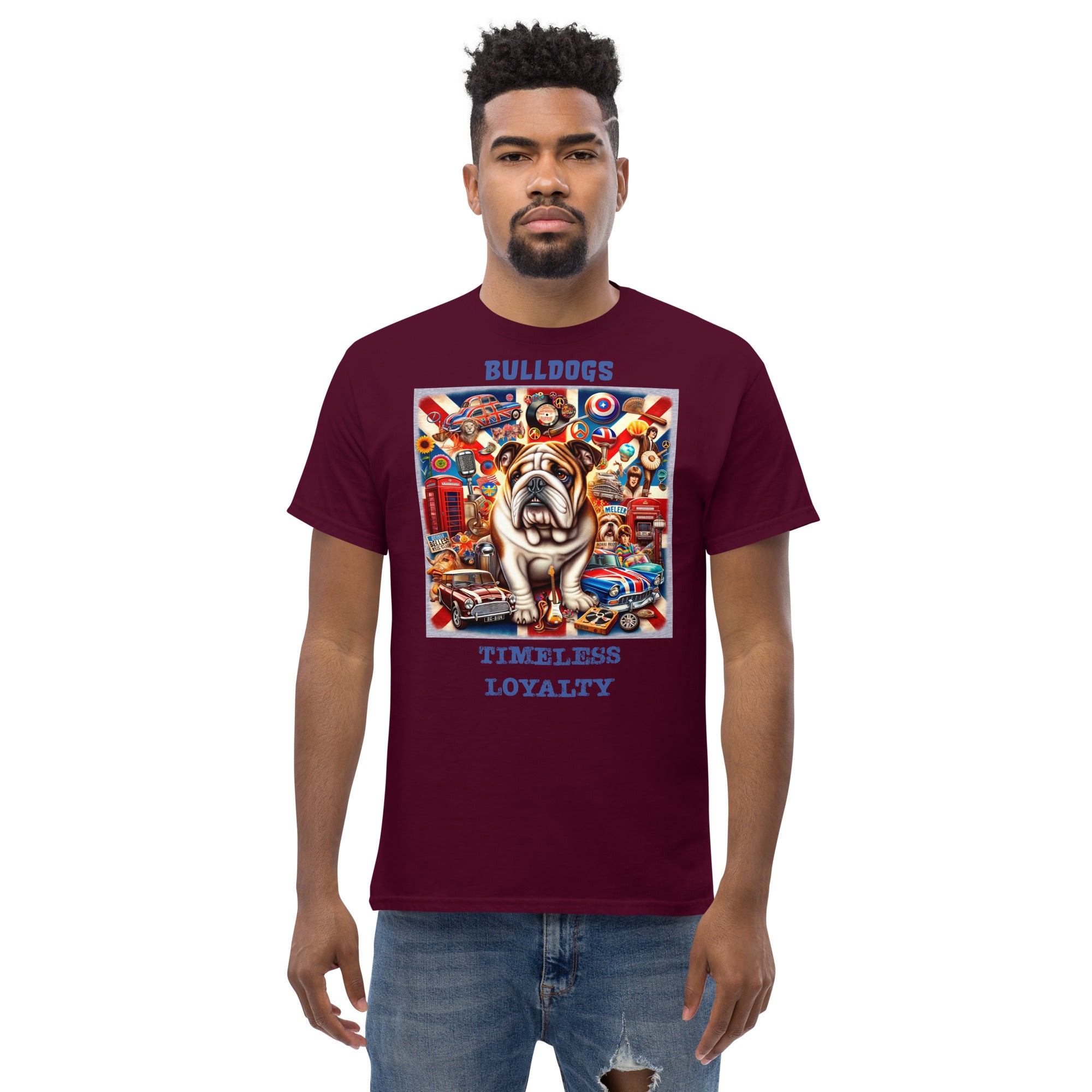 English Bulldog Men's classic tee