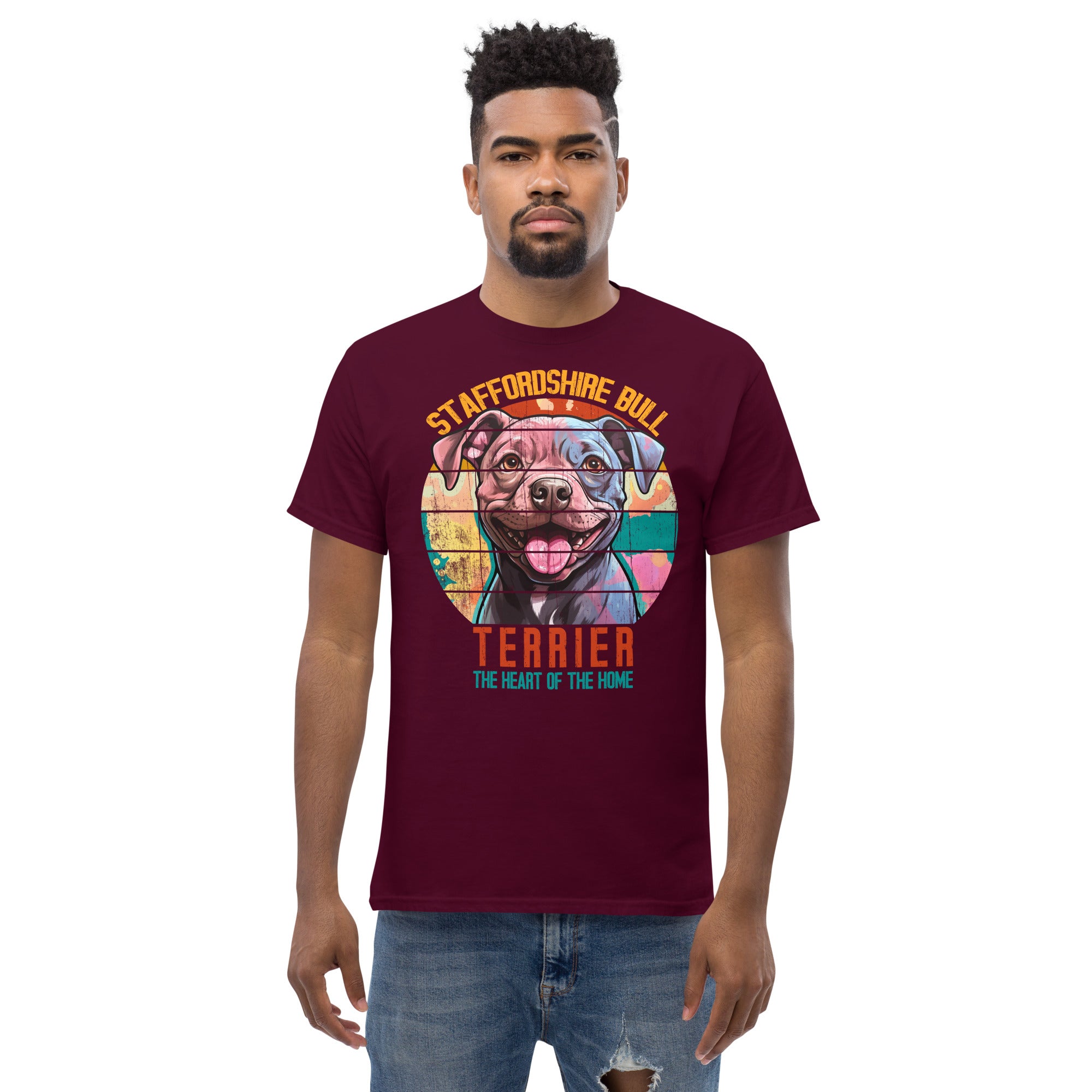 Staffordshire Bull Terrier Men's classic tee