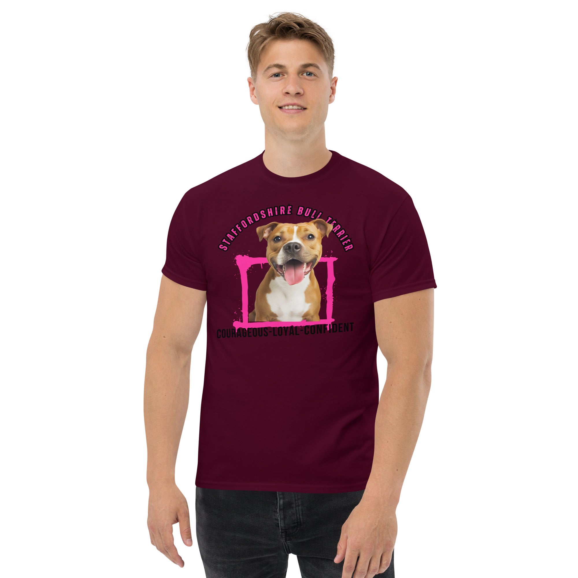 Staffordshire Bull Terrier Men's classic tee