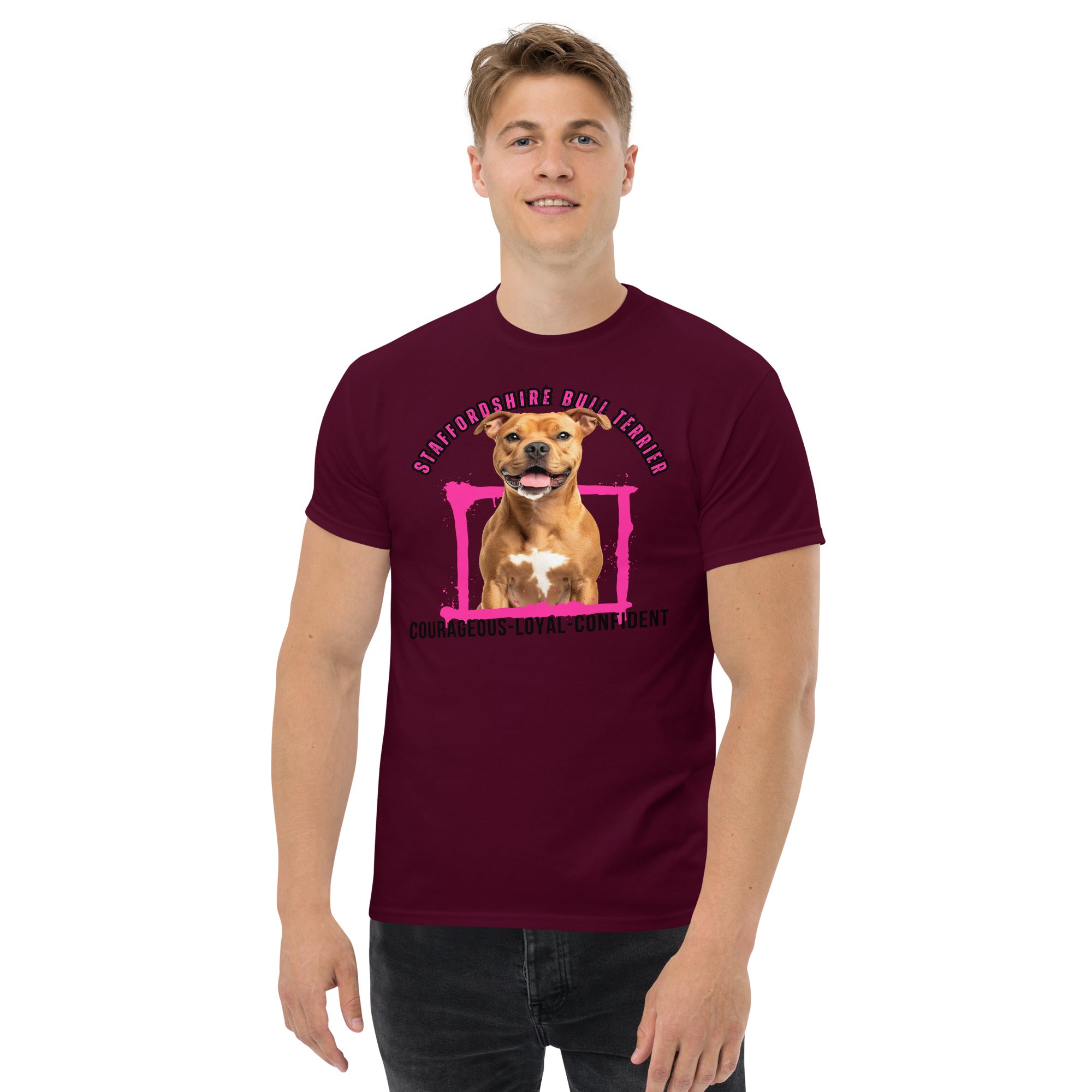 Staffordshire Bull Terrier Men's classic tee