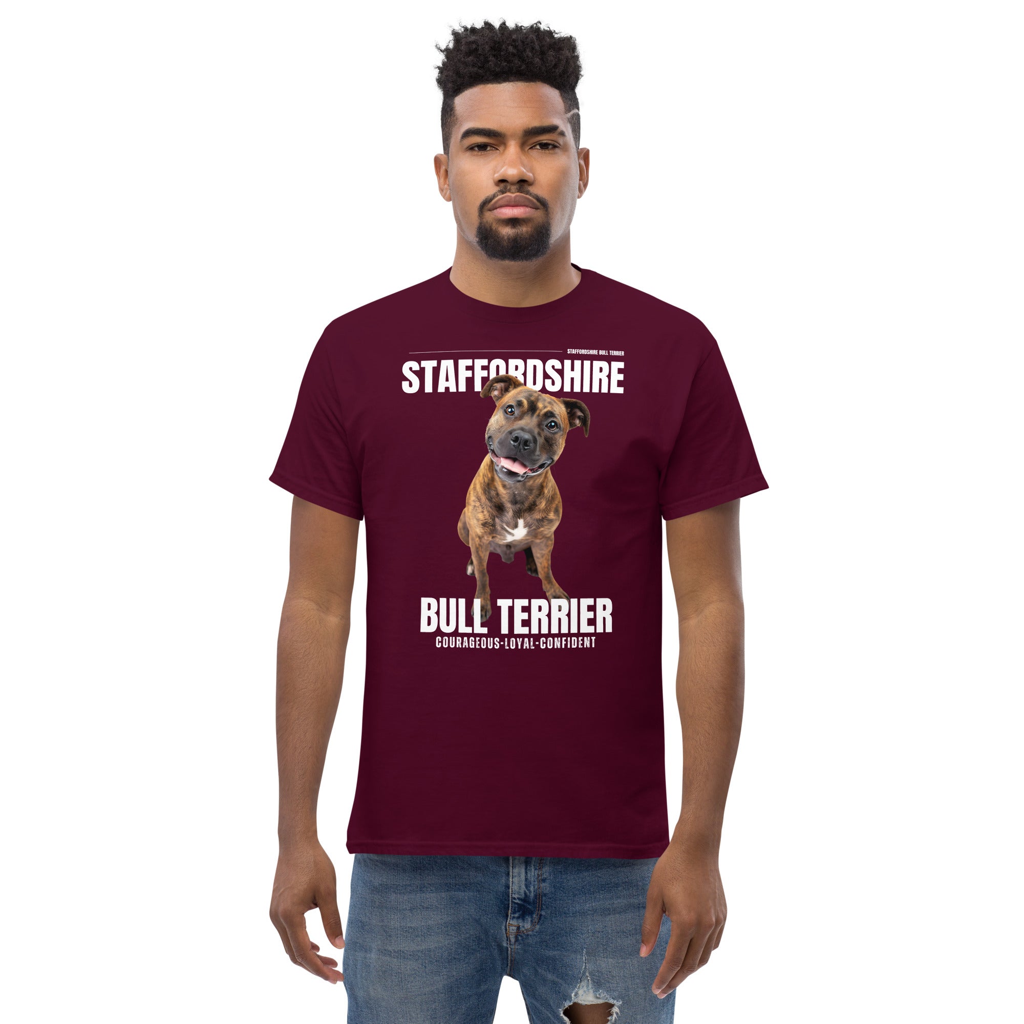 Staffordshire Bull Terrier Men's classic tee