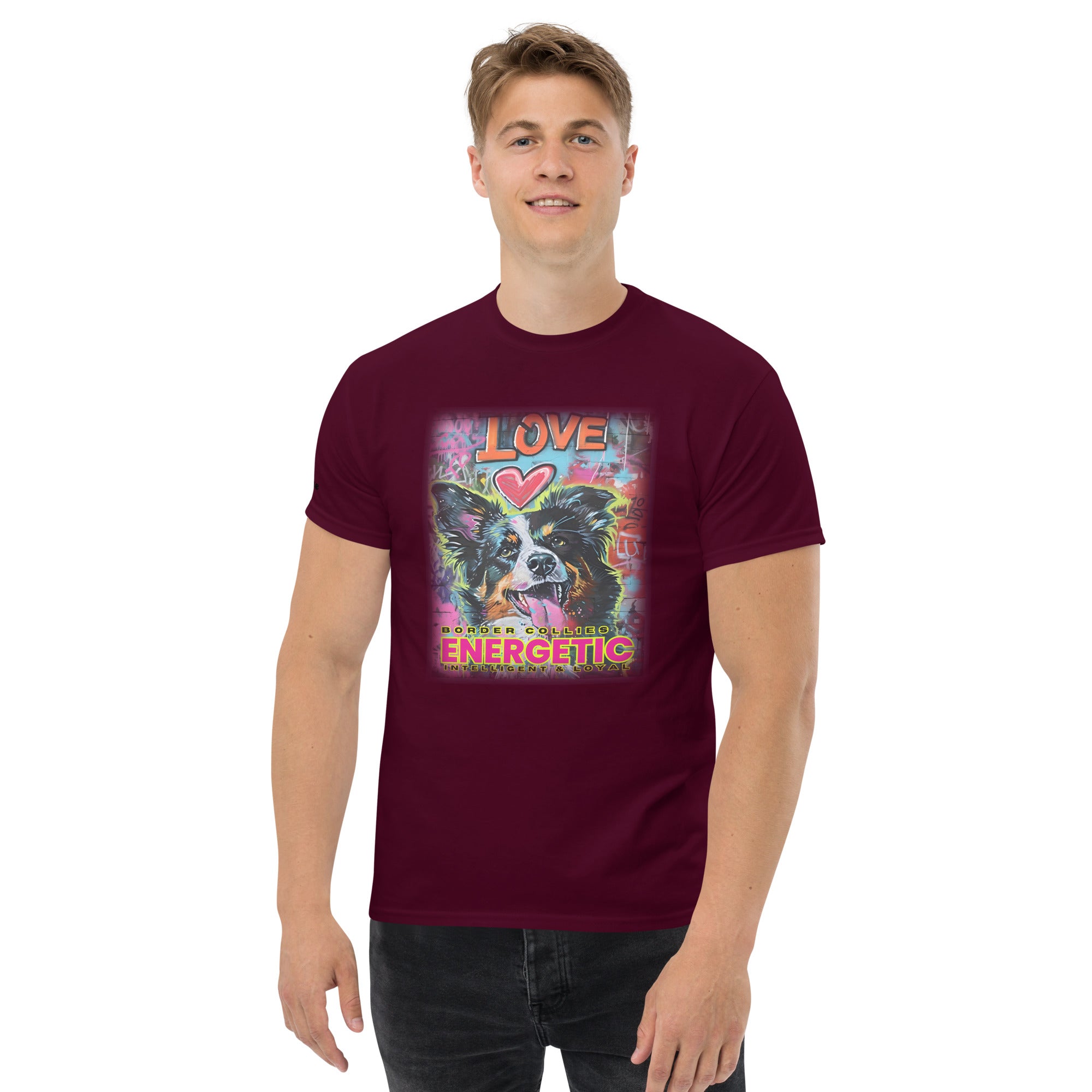 Border Collie Men's classic tee