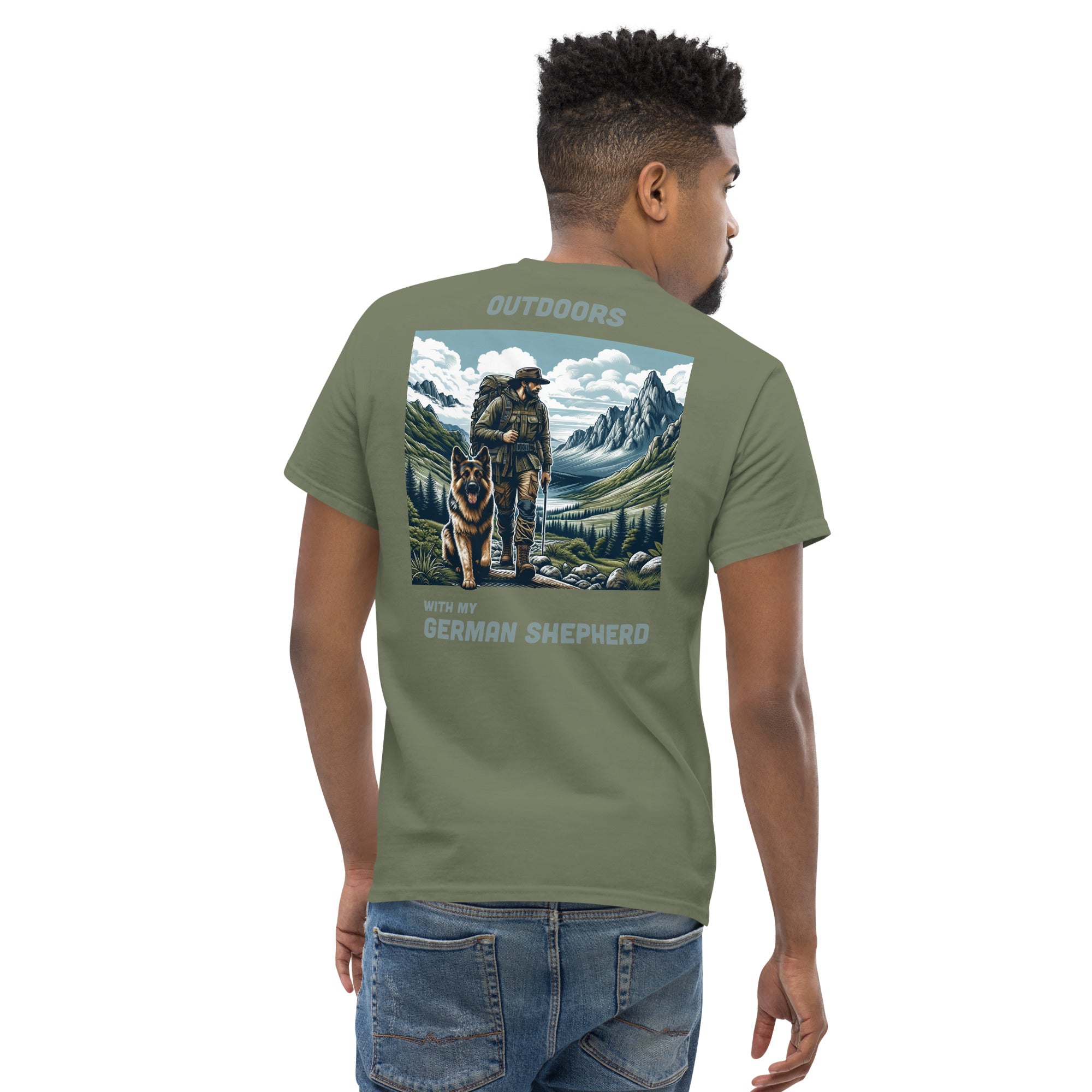 German Shepherd Men's classic tee