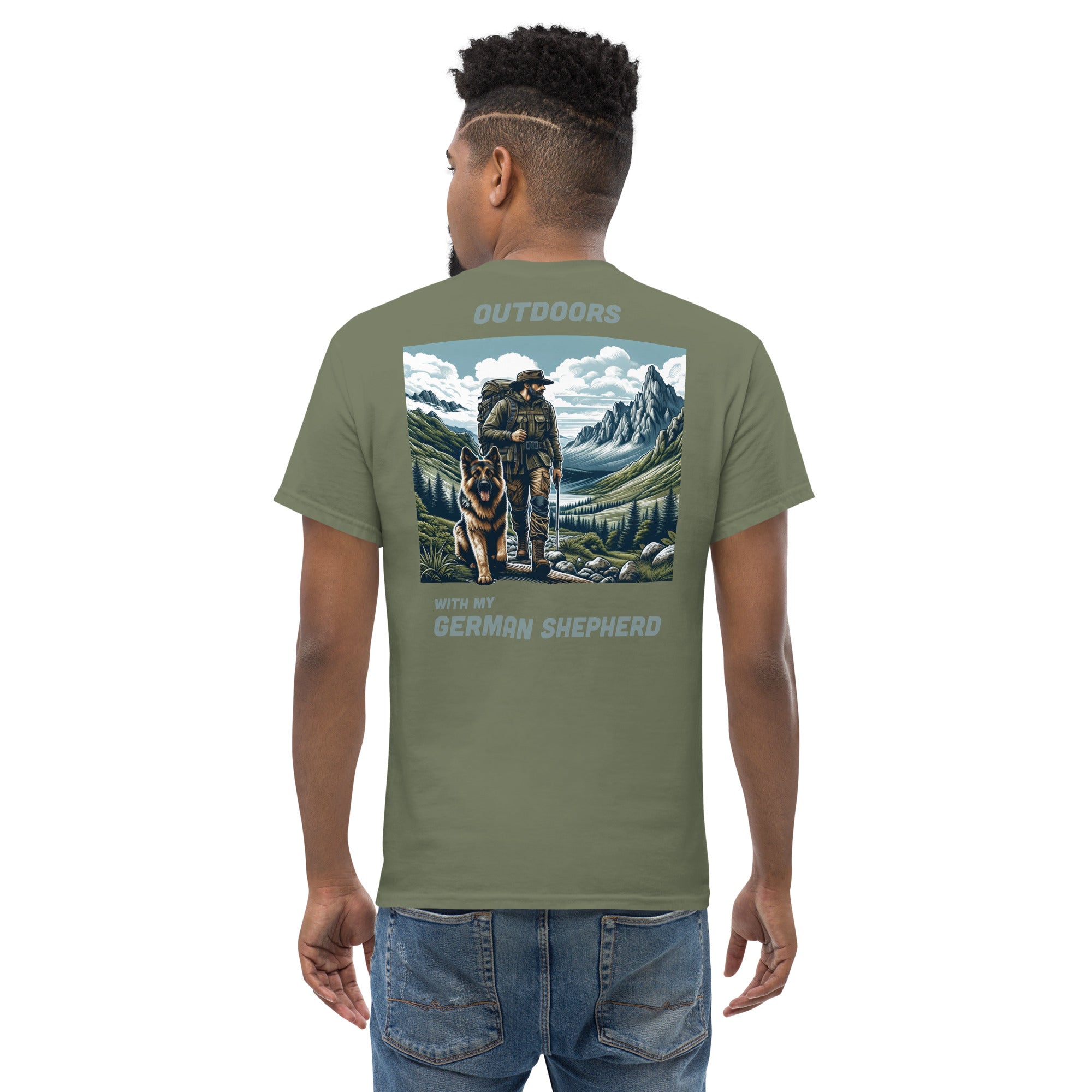 German Shepherd Men's classic tee