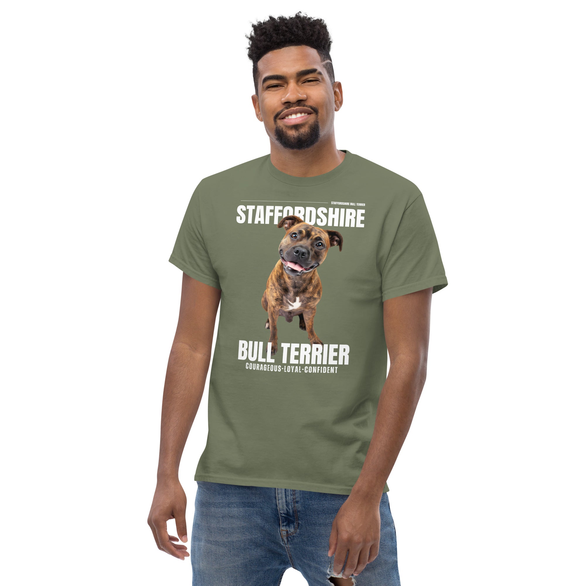 Staffordshire Bull Terrier Men's classic tee