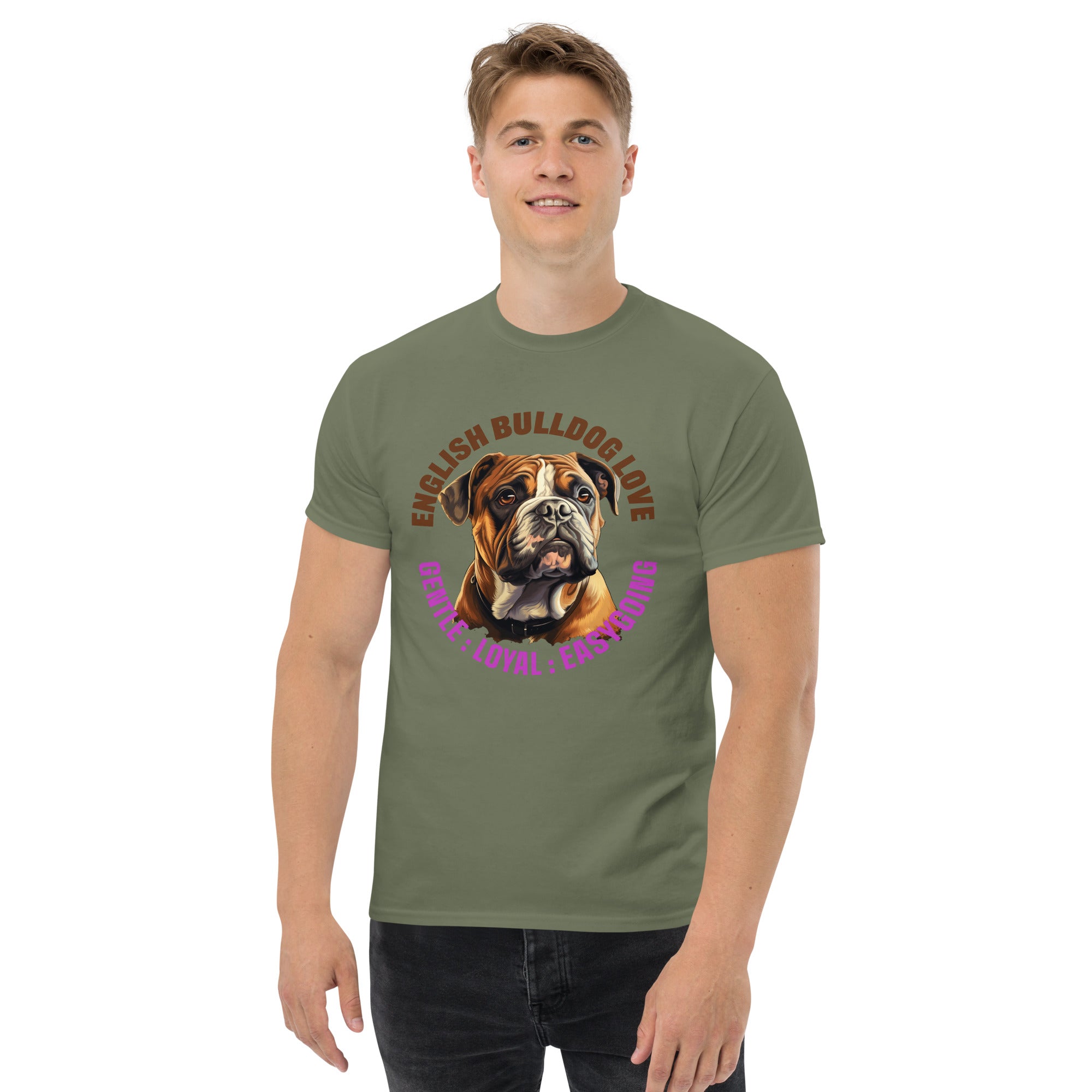 English Bulldog Men's classic tee