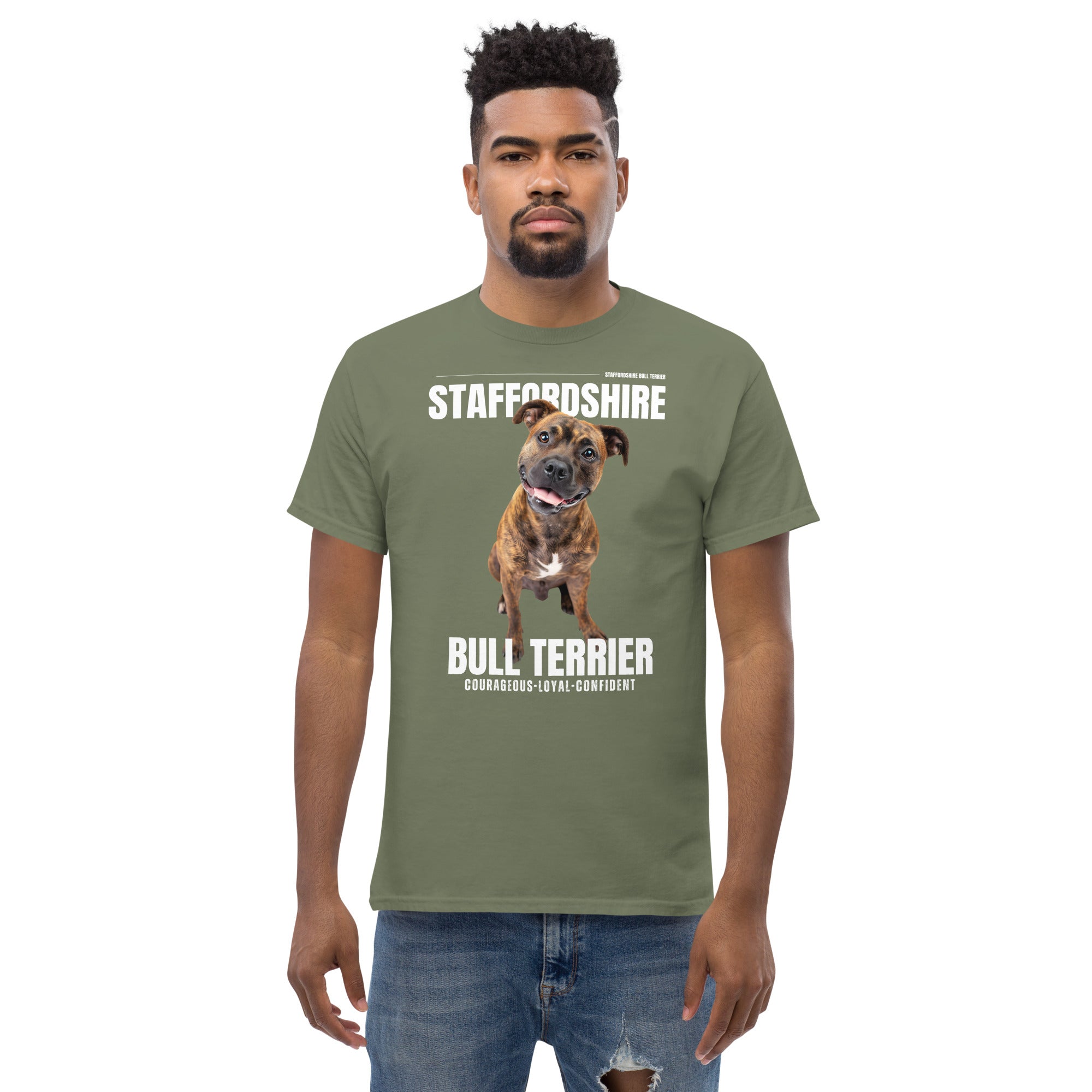 Staffordshire Bull Terrier Men's classic tee