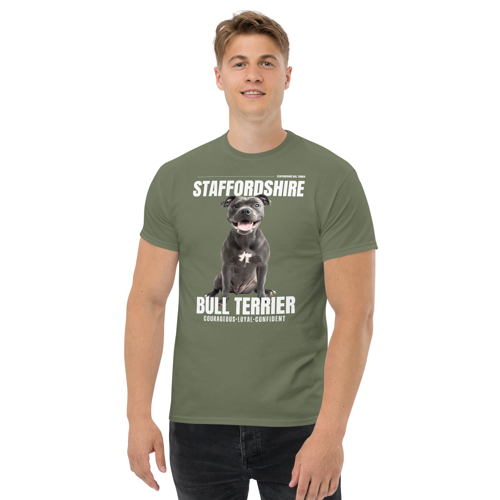 Staffordshire Bull Terrier Men's classic tee