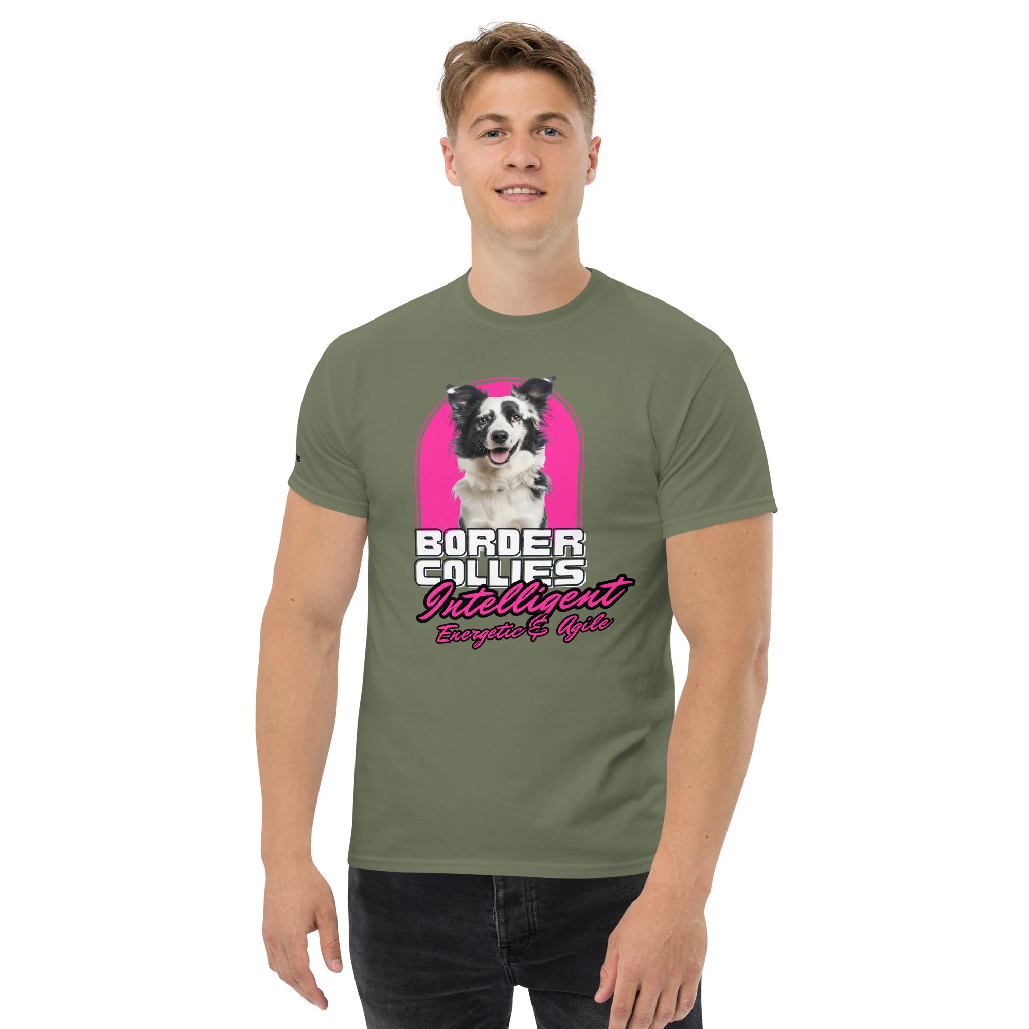 Border Collie Men's classic tee