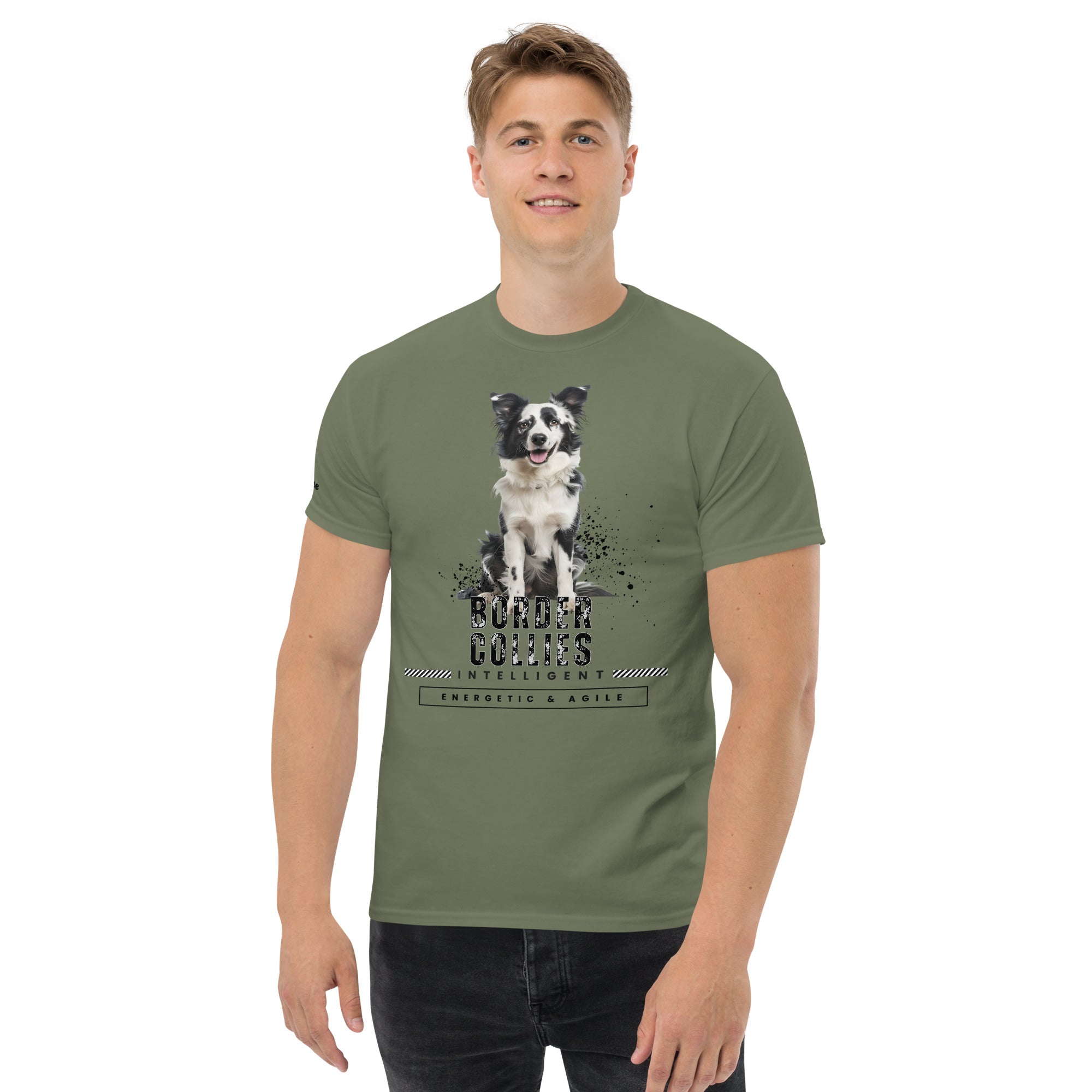 Border Collie Men's classic tee