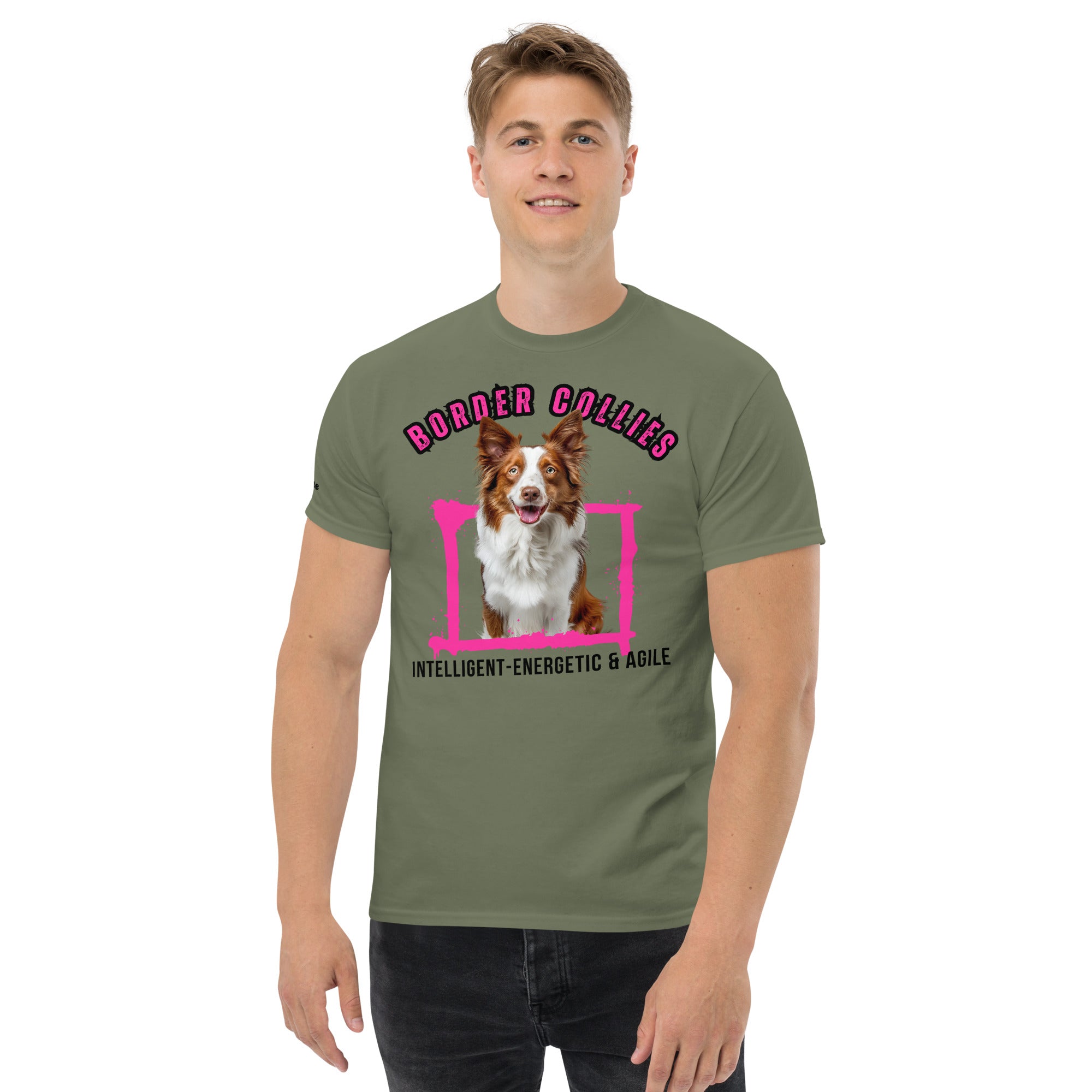 Border Collie Men's classic tee