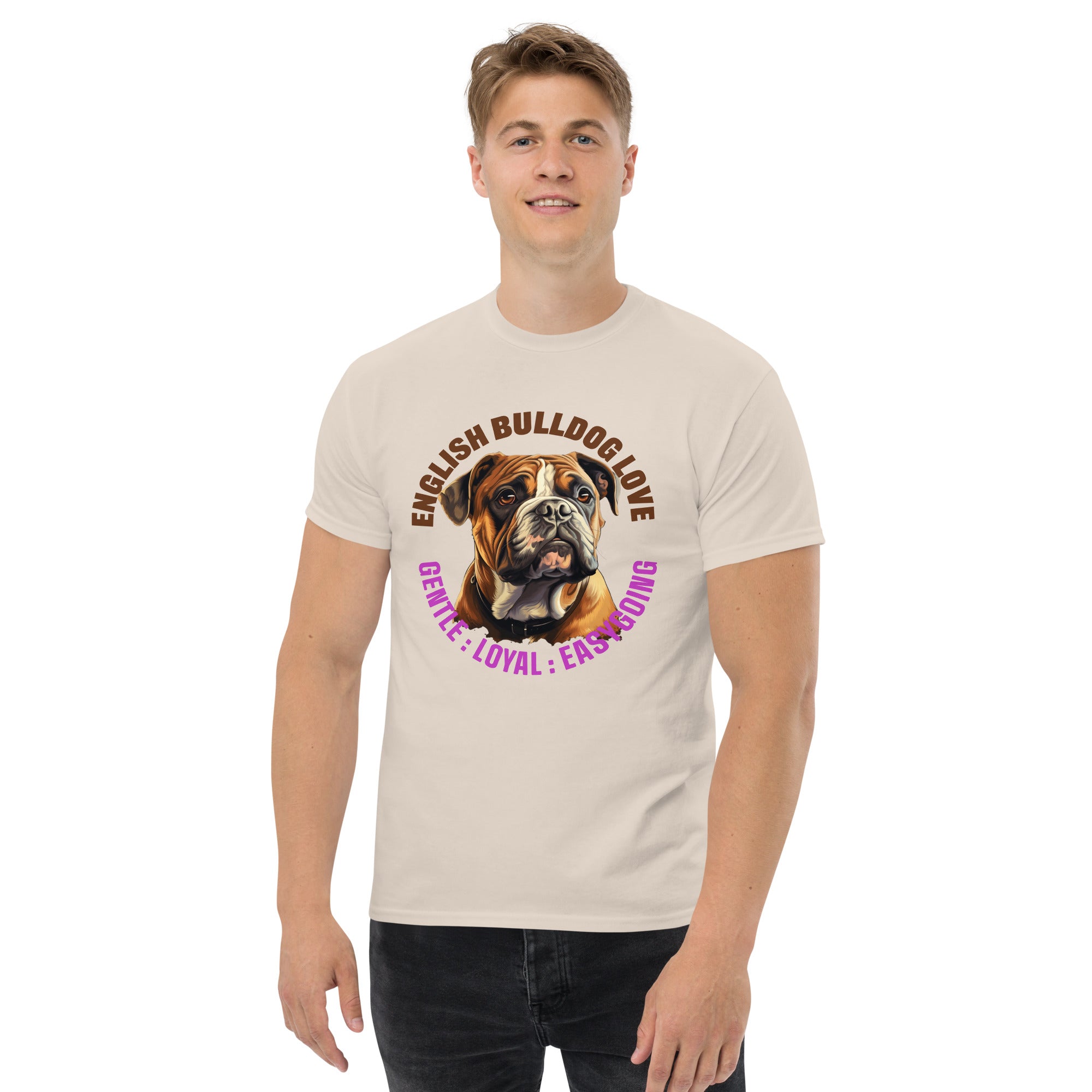 English Bulldog Men's classic tee