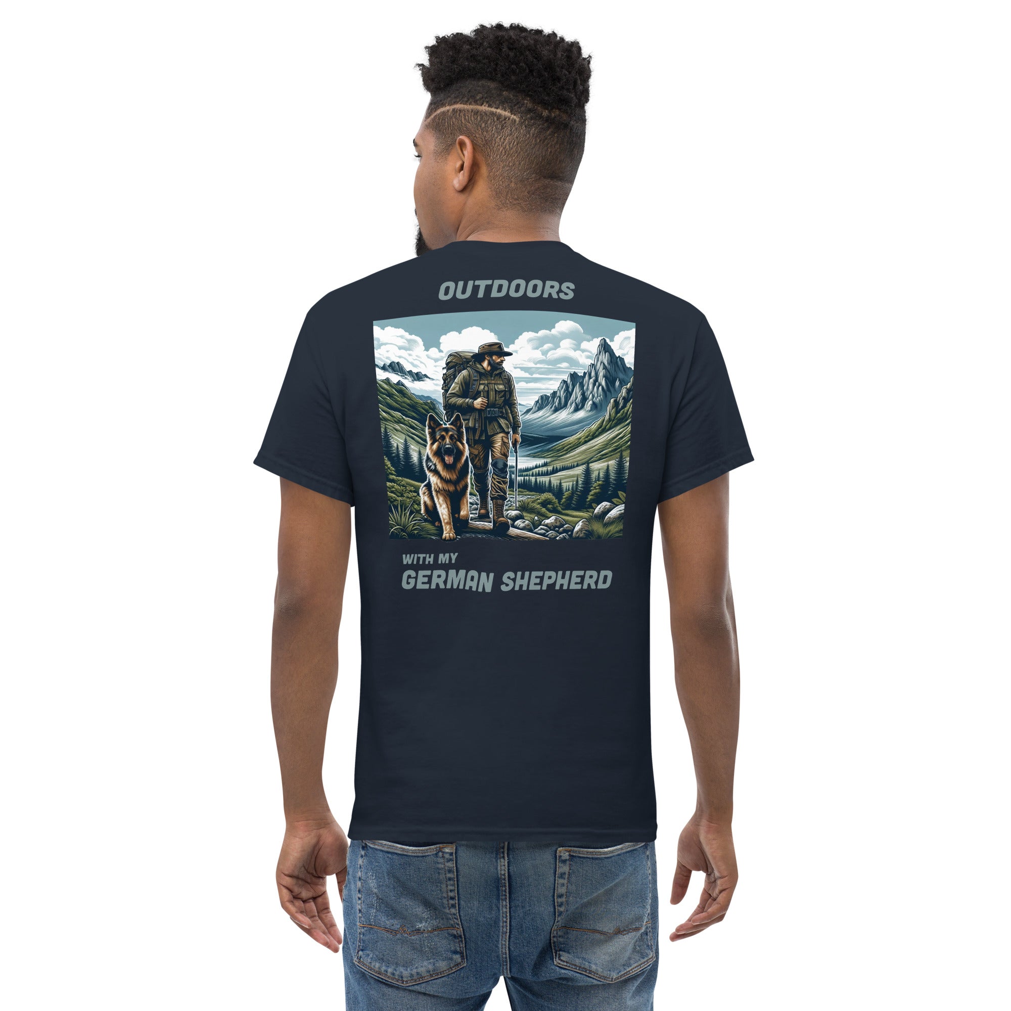 German Shepherd Men's classic tee