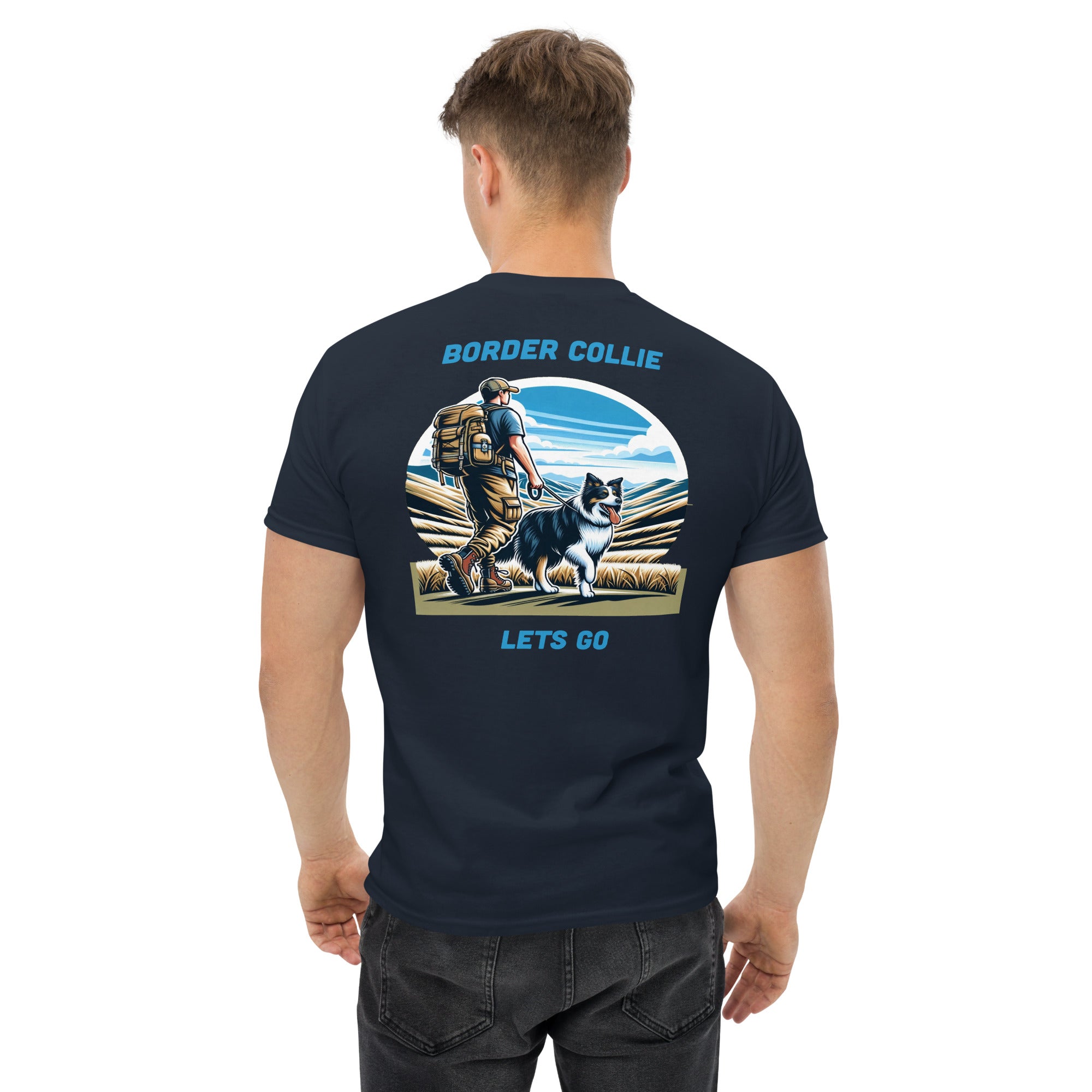 Border Collie Men's classic tee