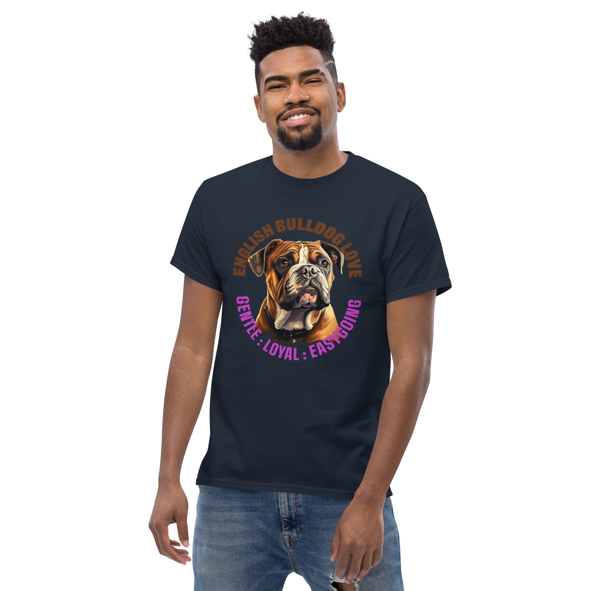 English Bulldog Men's classic tee