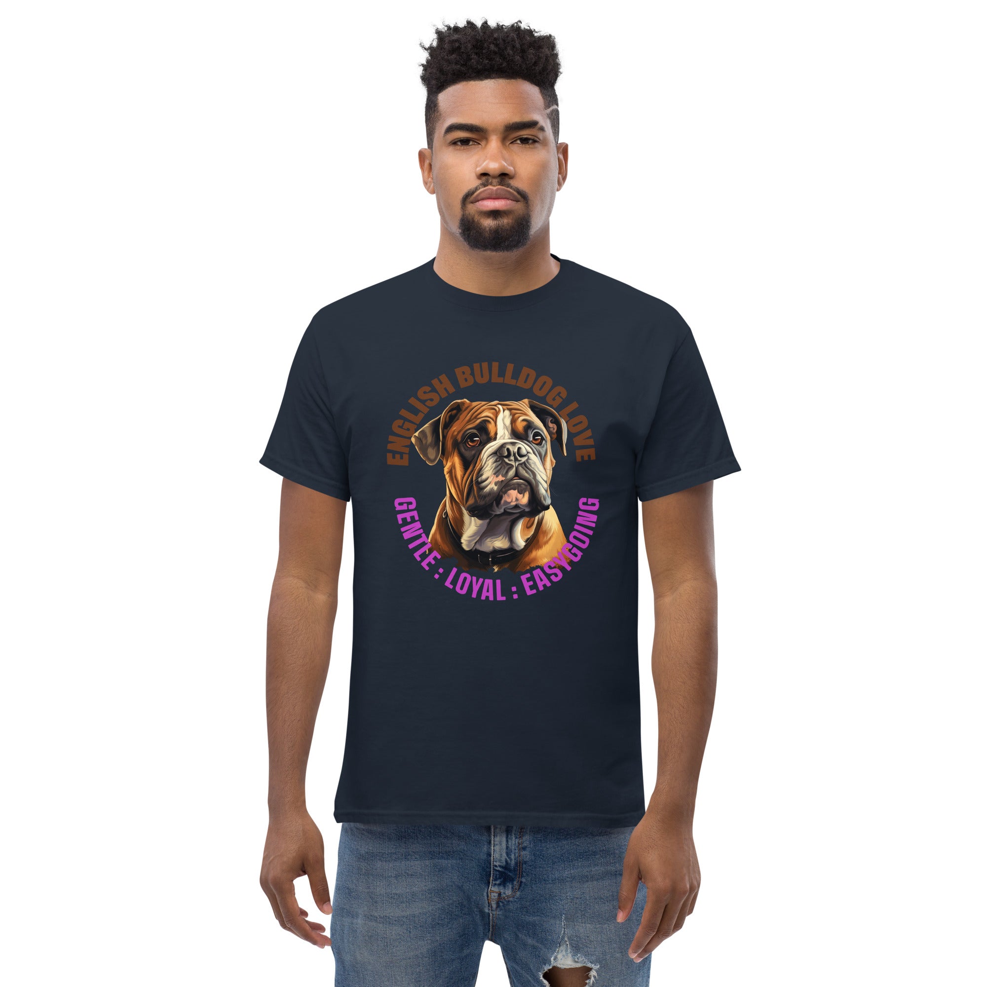 English Bulldog Men's classic tee